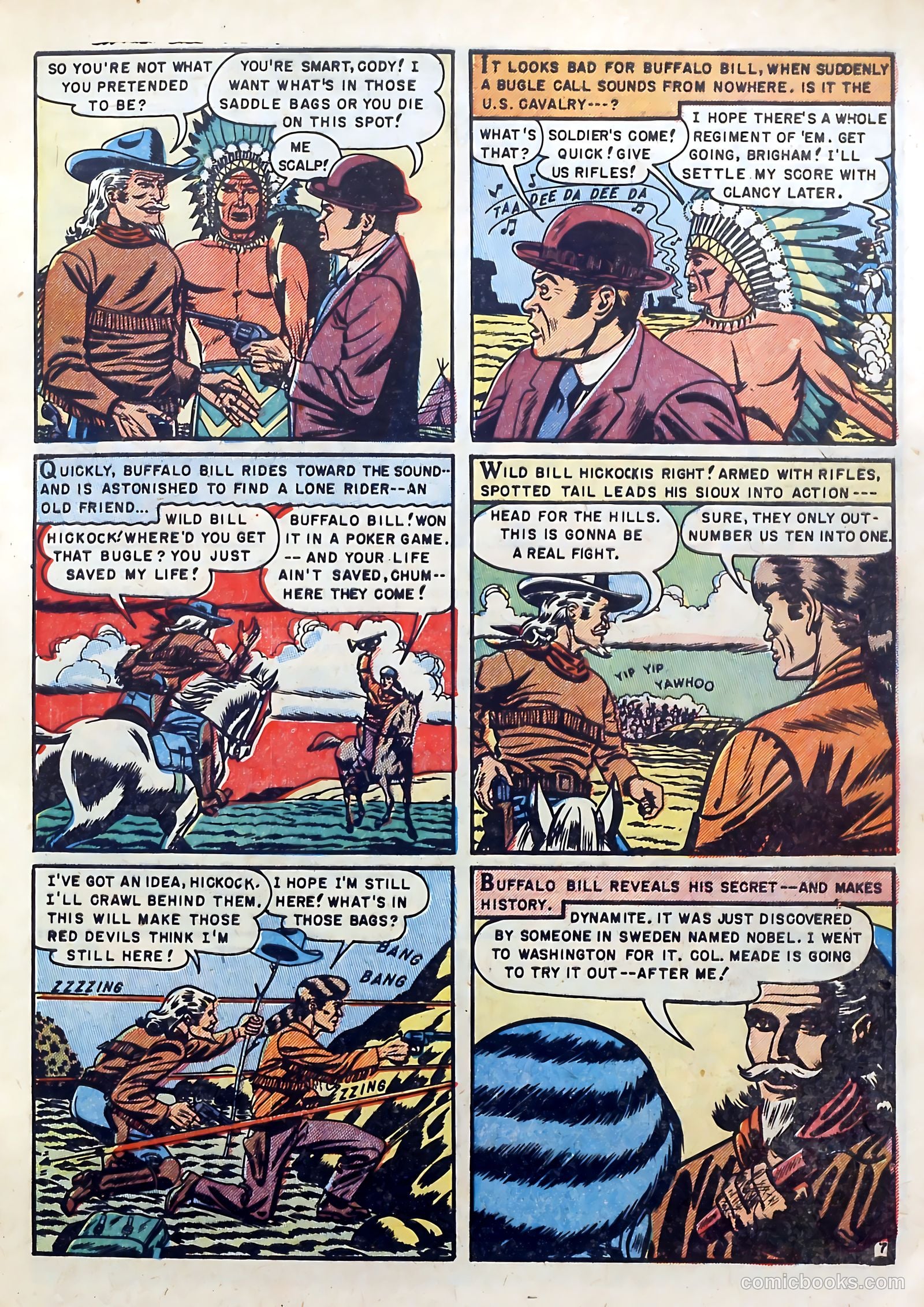 Buffalo Bill #5 (1951) — page 9 of 36