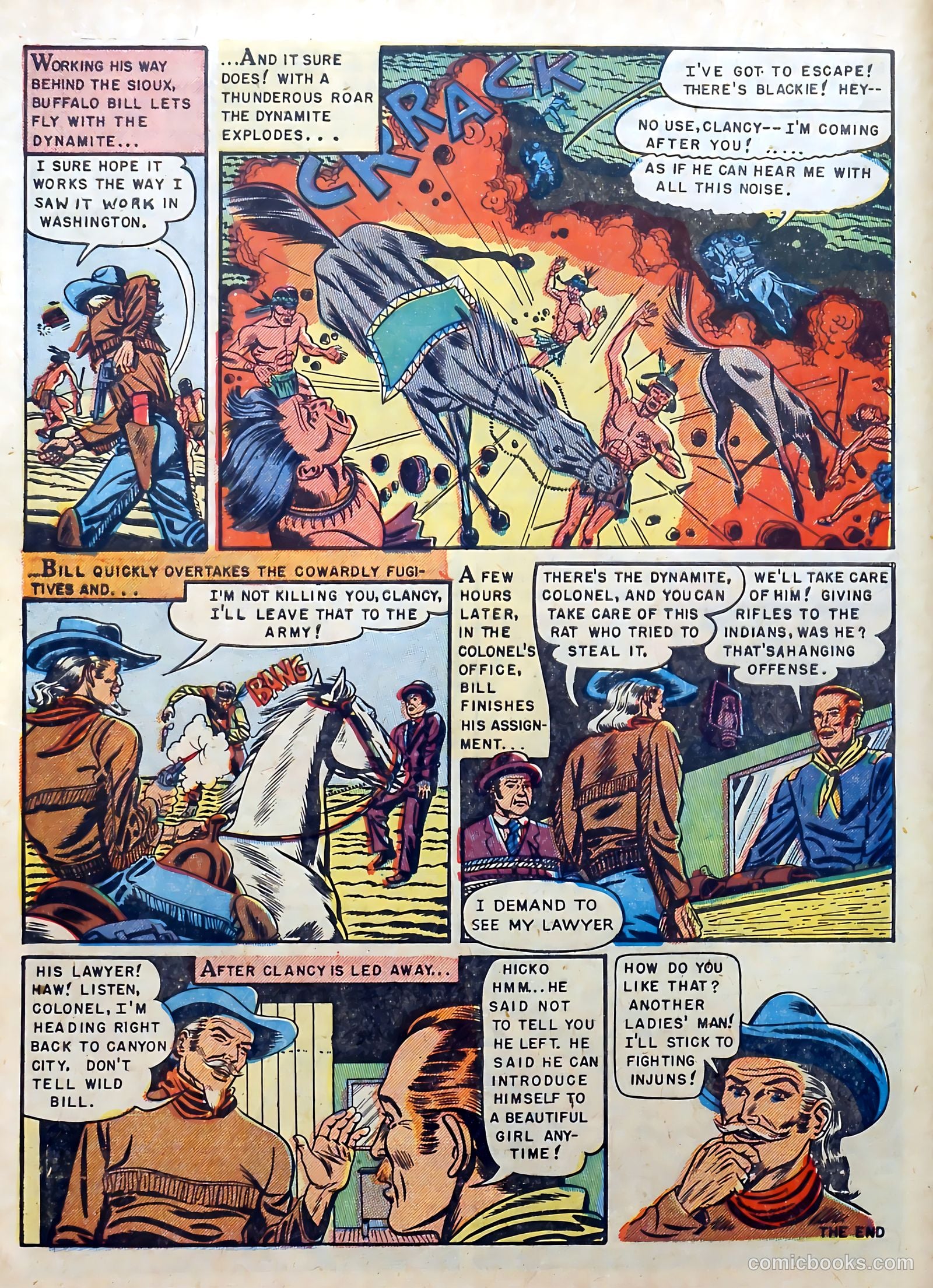 Buffalo Bill #5 (1951) — page 10 of 36