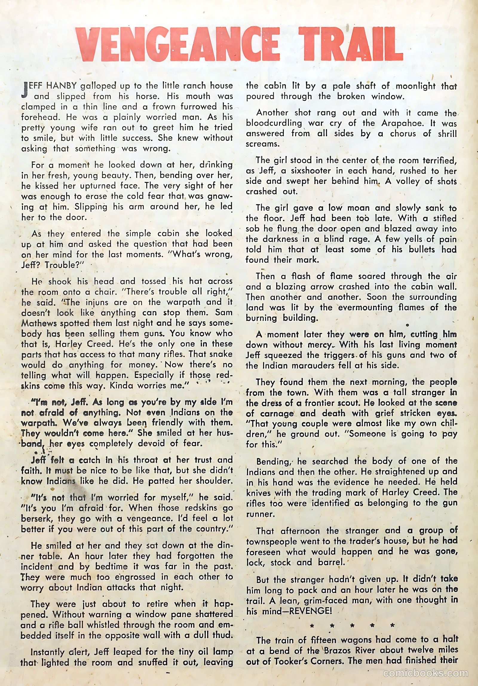 Buffalo Bill #5 (1951) — page 18 of 36