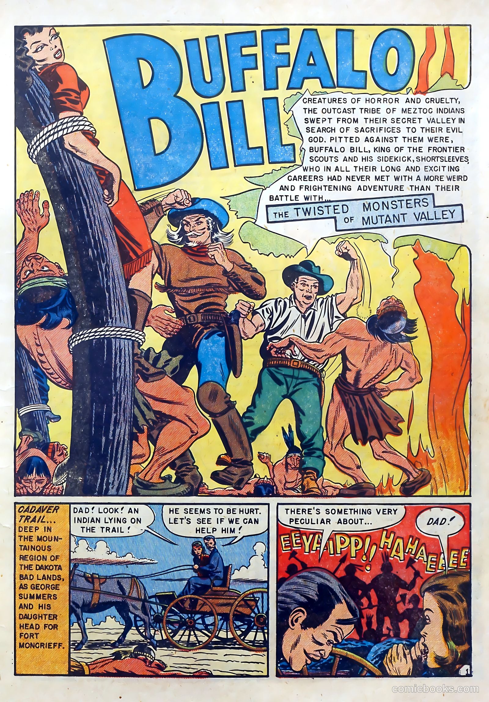 Buffalo Bill #6 (1951) — page 3 of 36