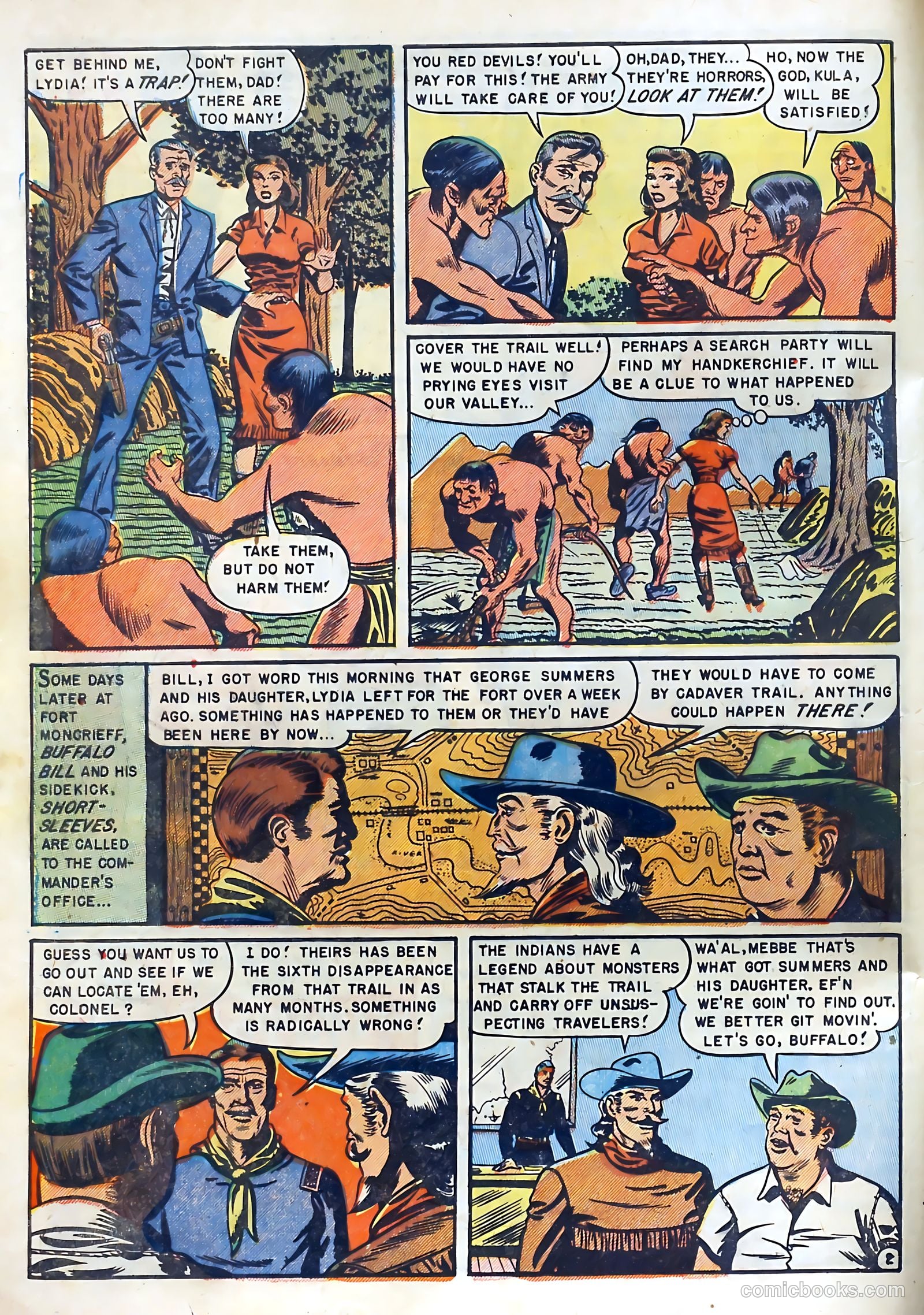 Buffalo Bill #6 (1951) — page 4 of 36