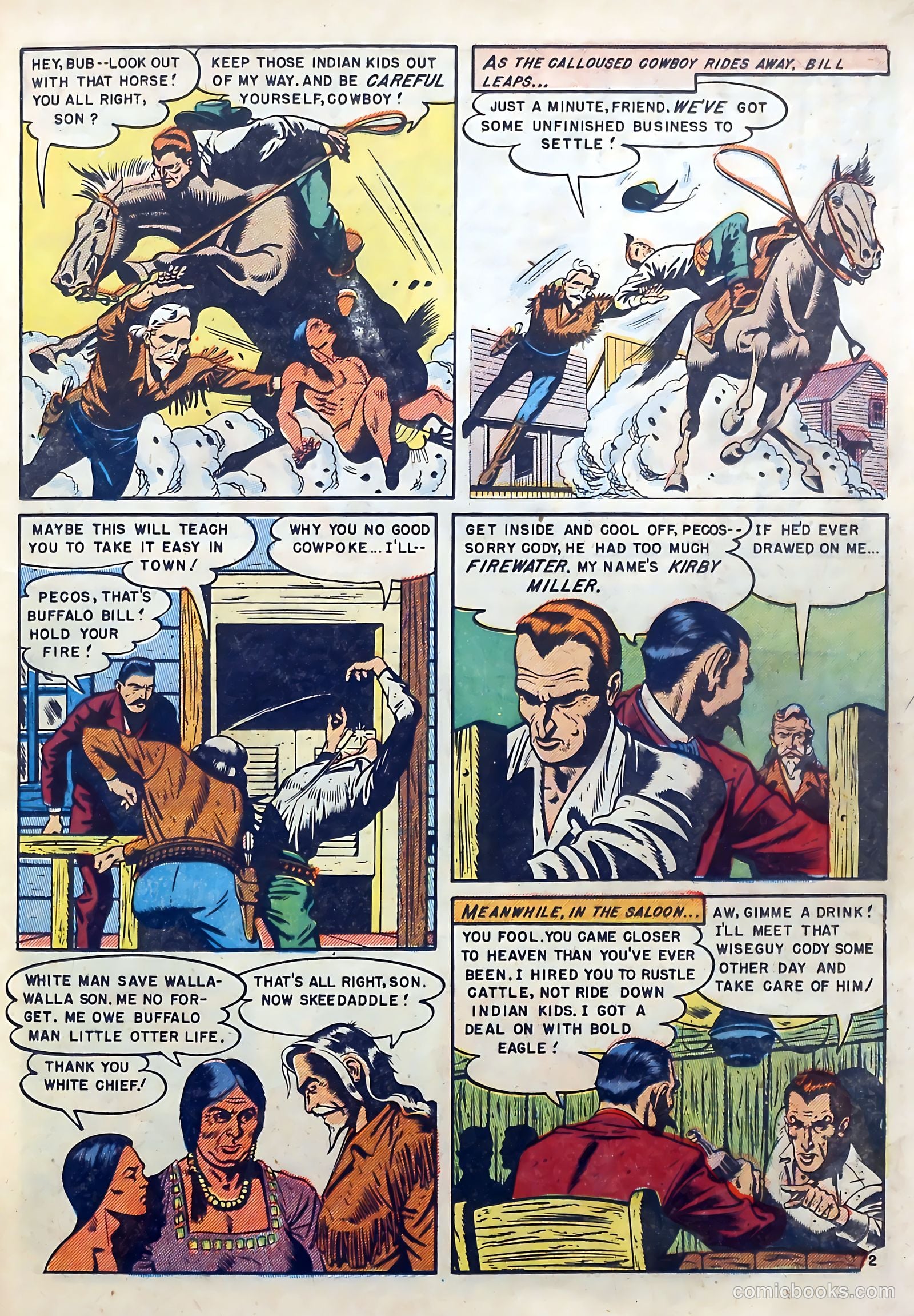 Buffalo Bill #6 (1951) — page 21 of 36