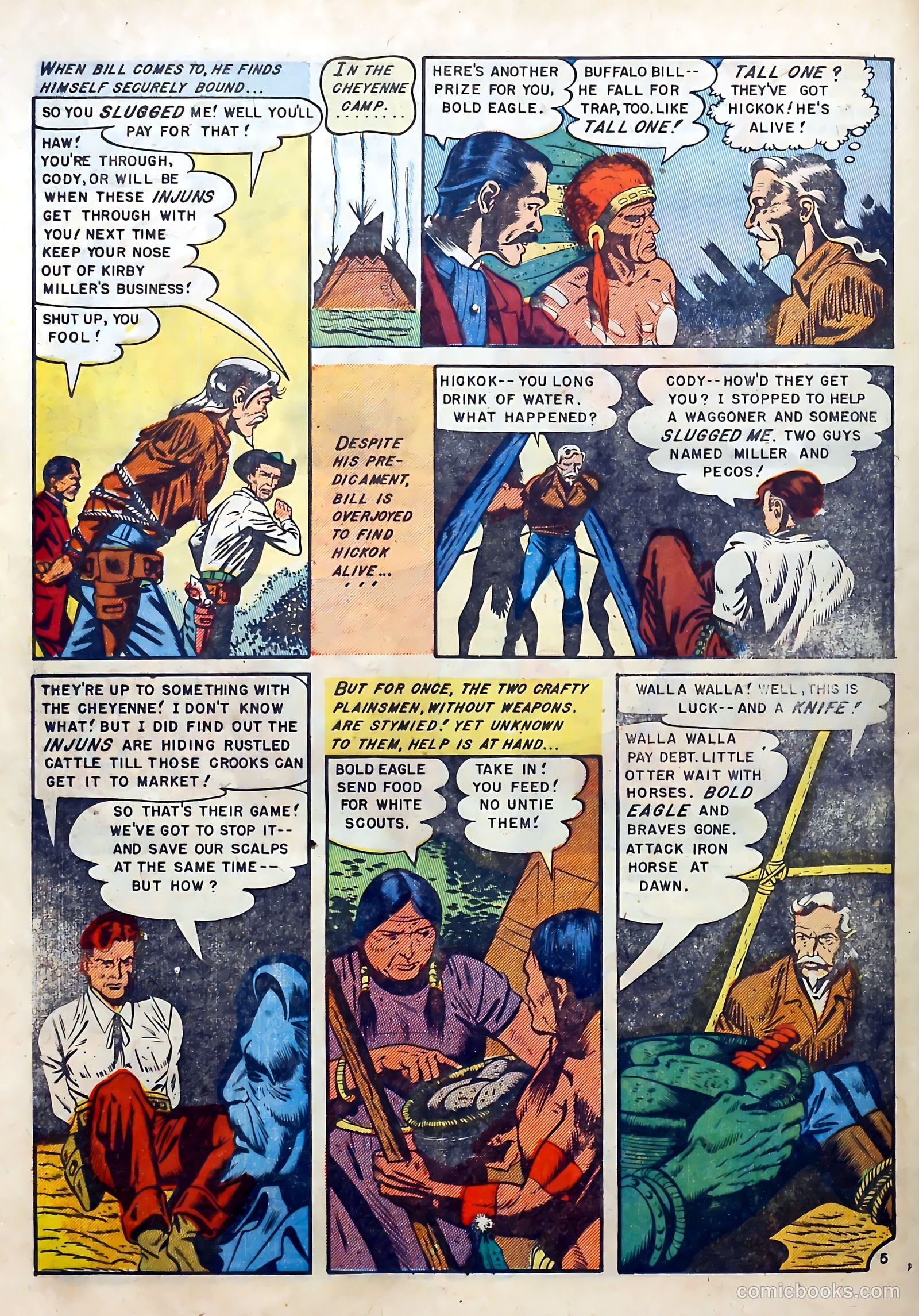 Buffalo Bill #6 (1951) — page 24 of 36