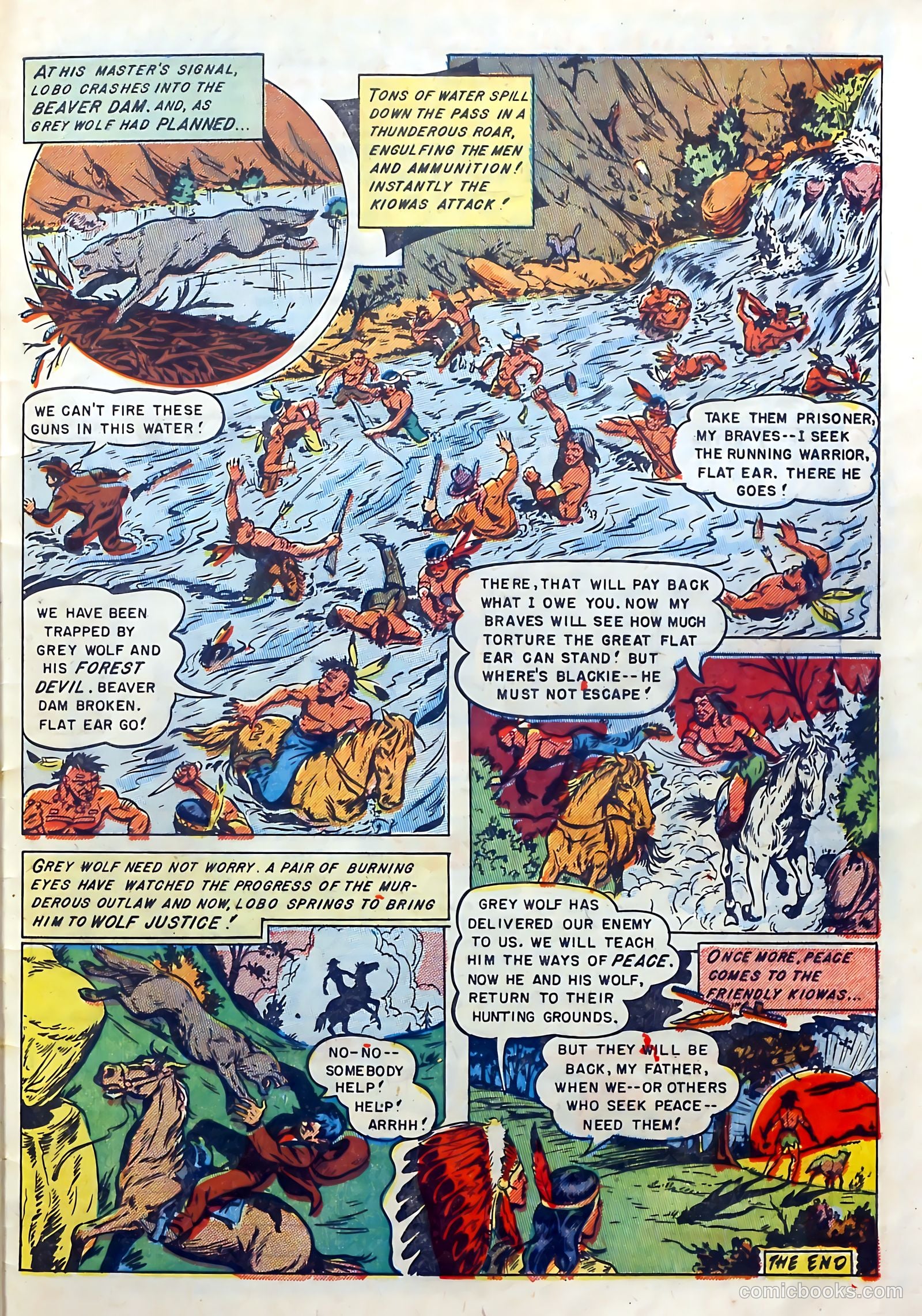 Buffalo Bill #6 (1951) — page 33 of 36