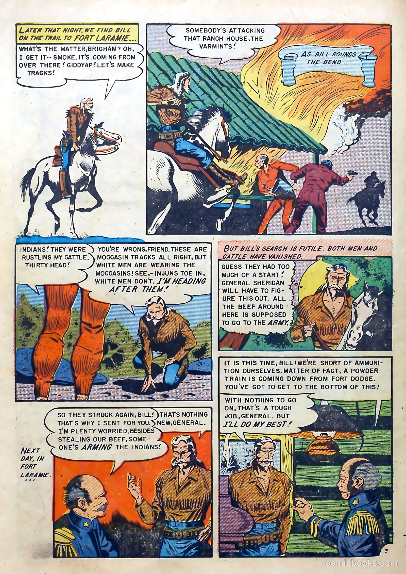 Buffalo Bill #6 (1951) — page 22 of 37