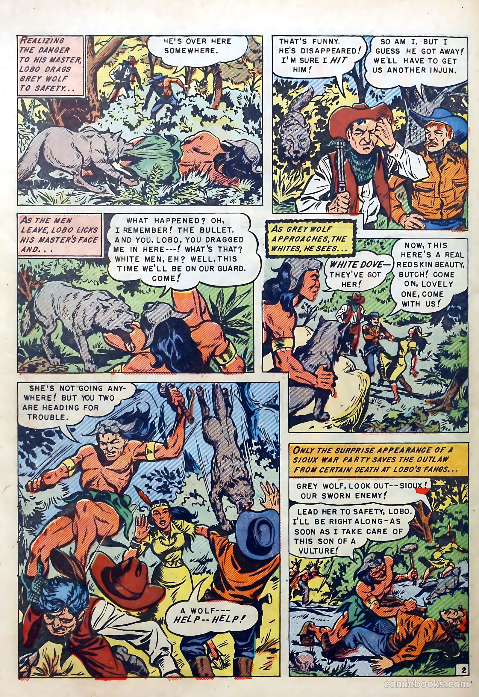 Buffalo Bill #6 (1951) — page 28 of 37