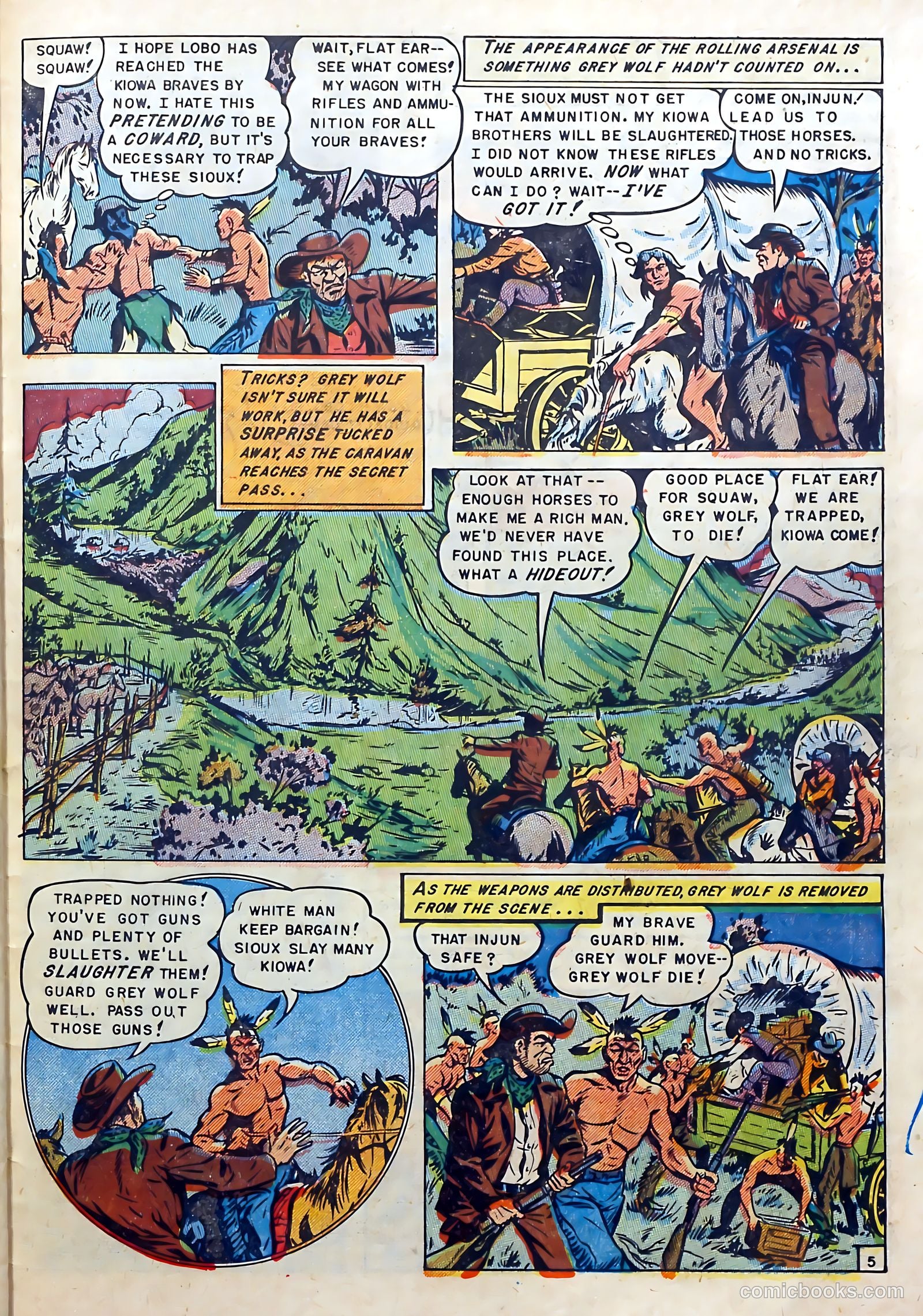 Buffalo Bill #6 (1951) — page 31 of 37