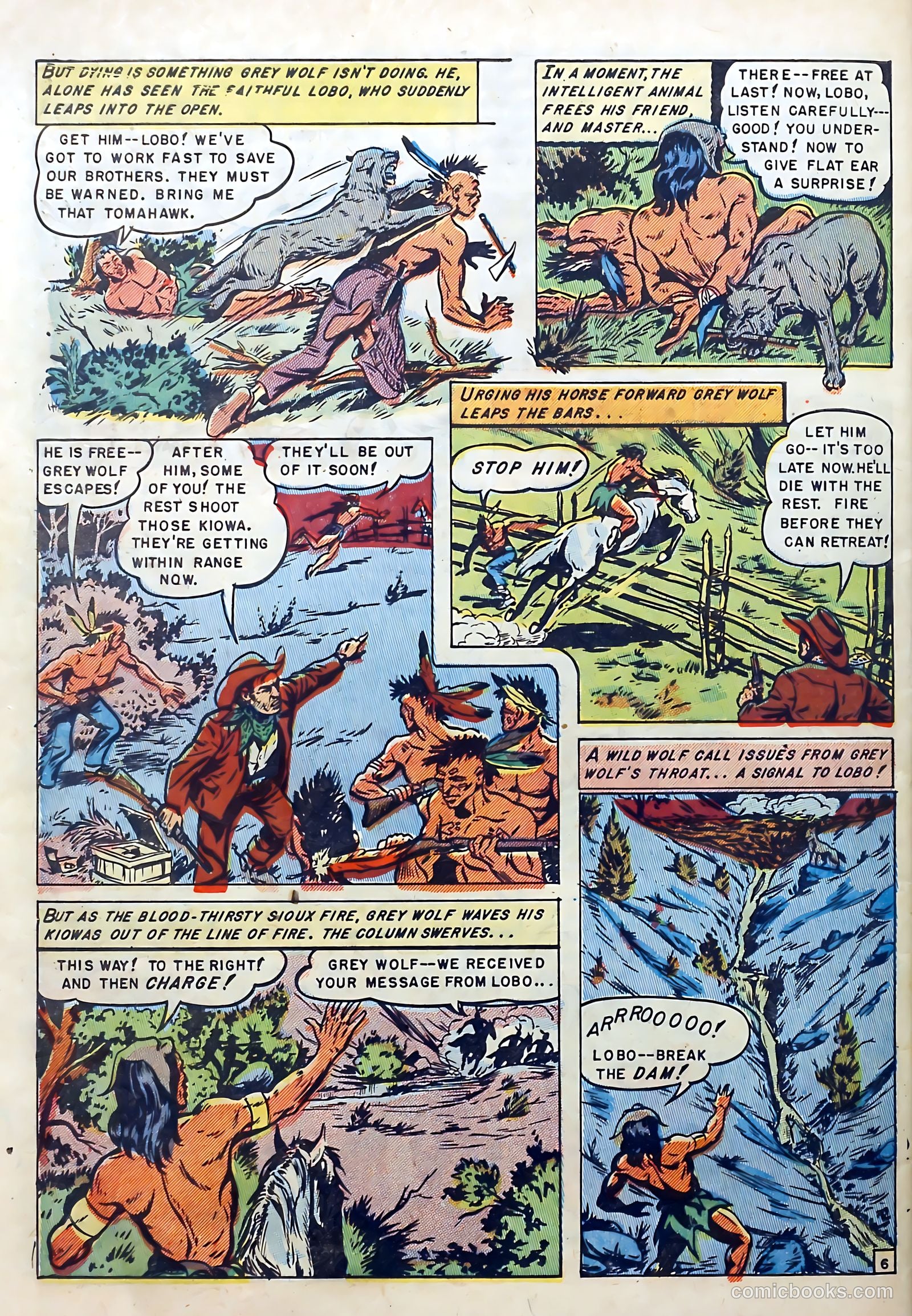 Buffalo Bill #6 (1951) — page 32 of 37