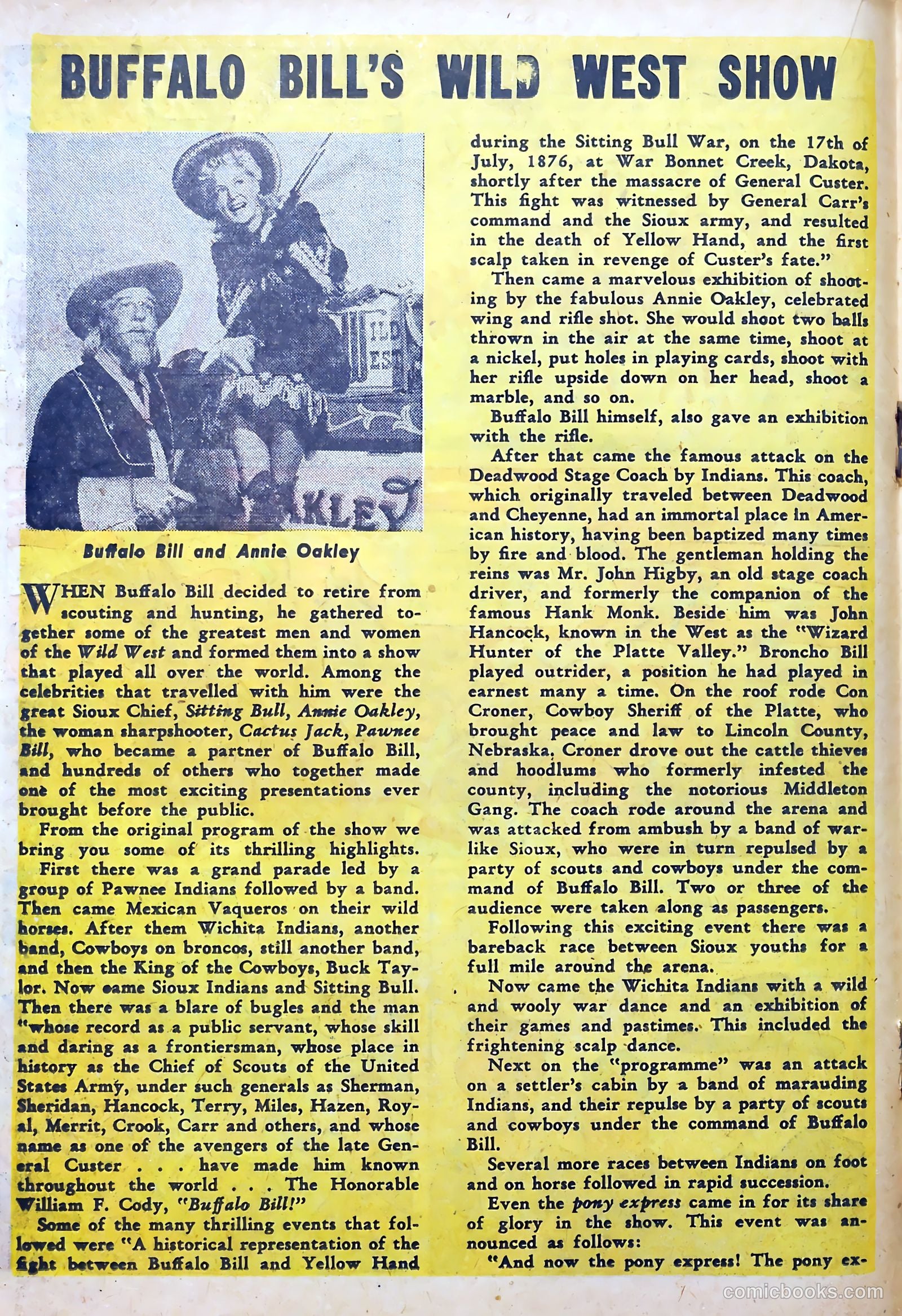 Buffalo Bill #7 (1951) — page 18 of 36