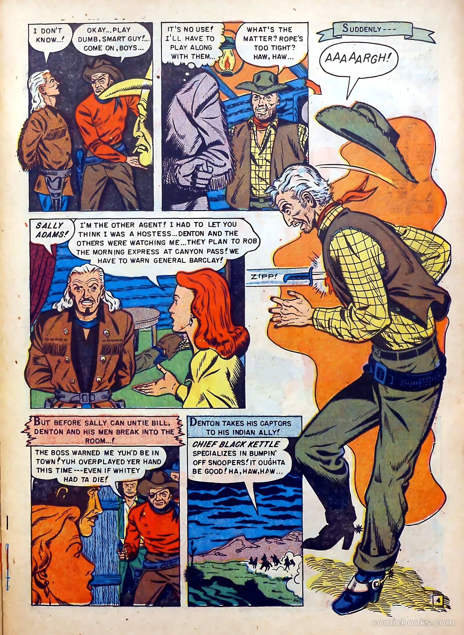 Buffalo Bill #7 (1951) — page 23 of 36