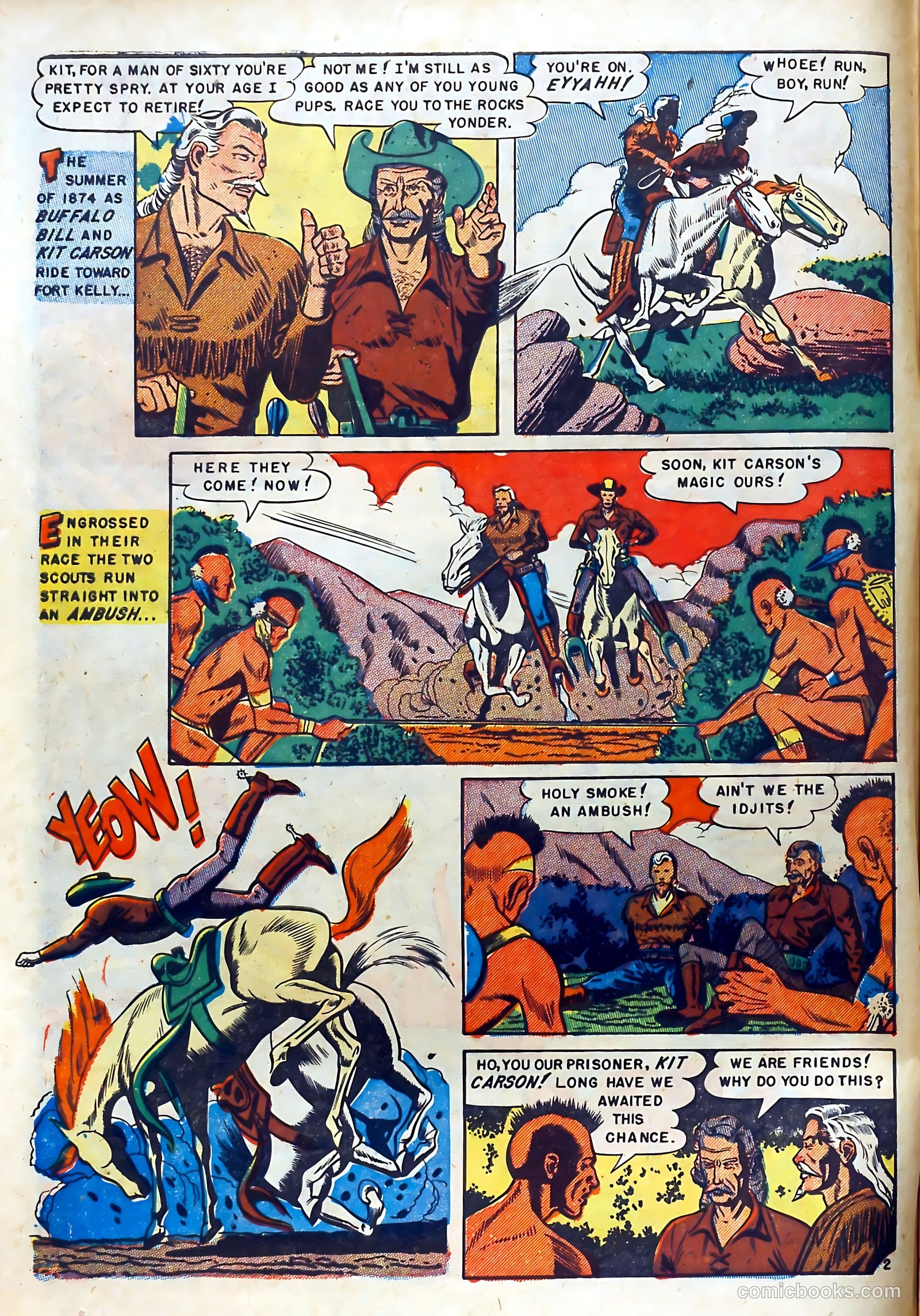 Buffalo Bill #7 (1951) — page 4 of 37