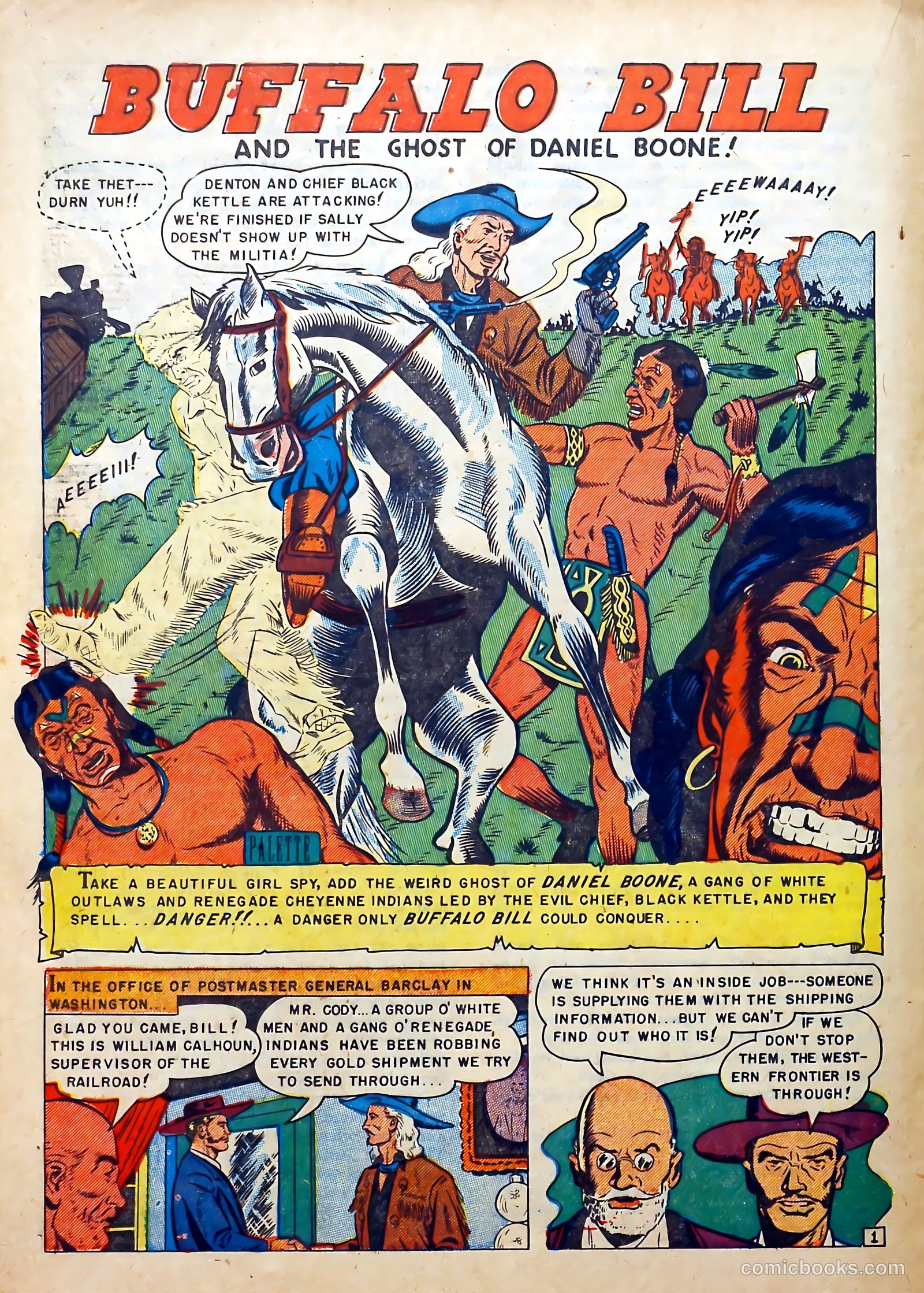 Buffalo Bill #7 (1951) — page 20 of 37