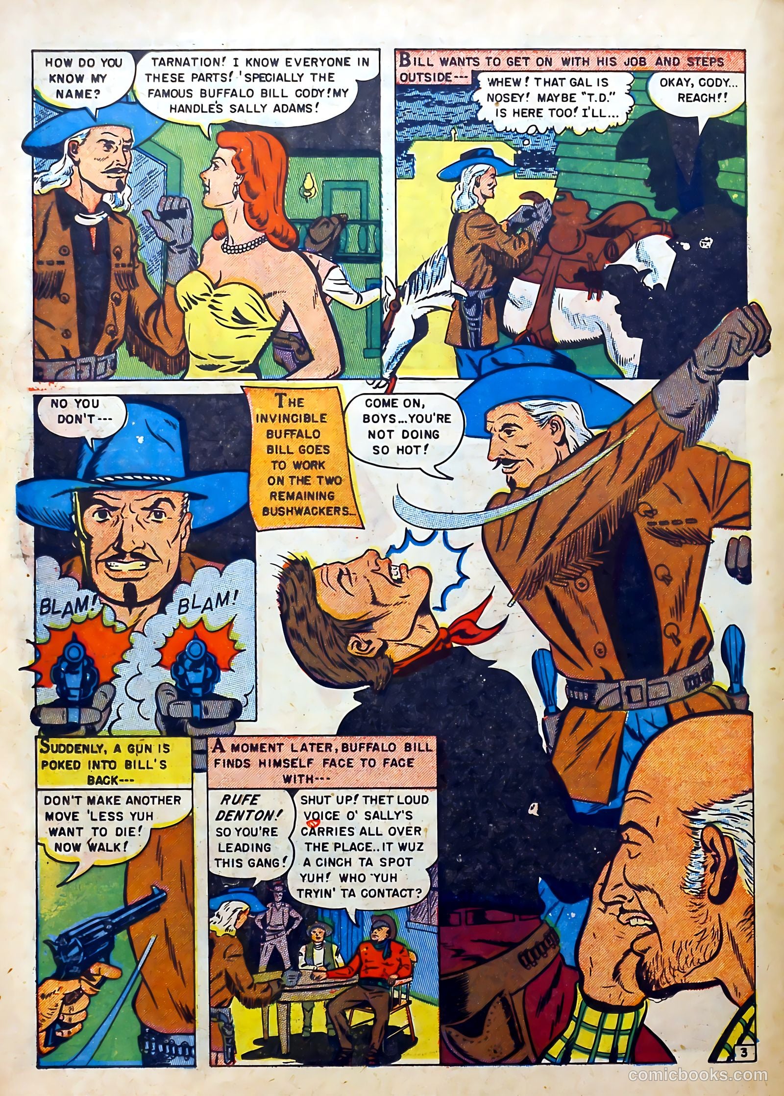 Buffalo Bill #7 (1951) — page 22 of 37