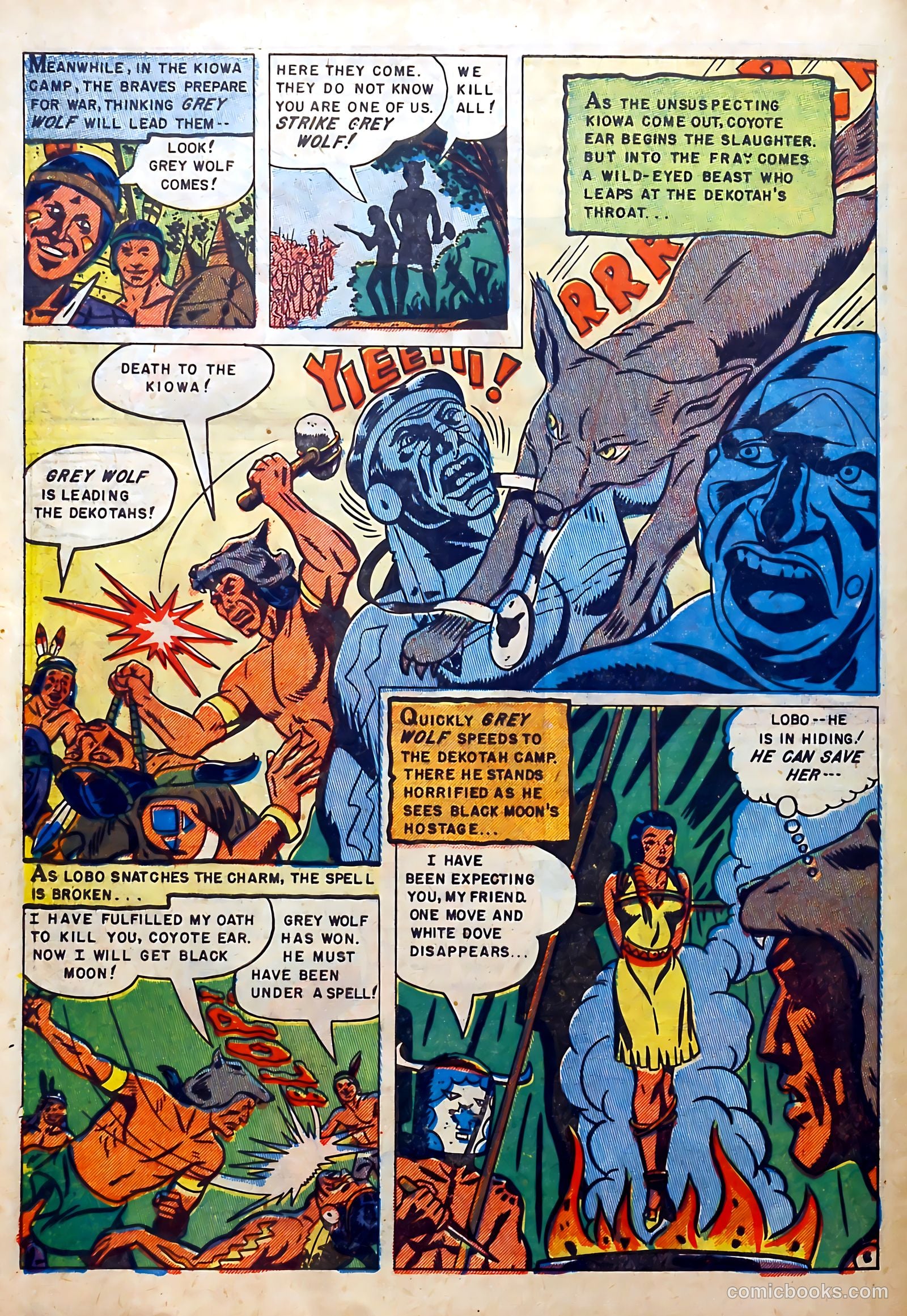 Buffalo Bill #7 (1951) — page 32 of 37