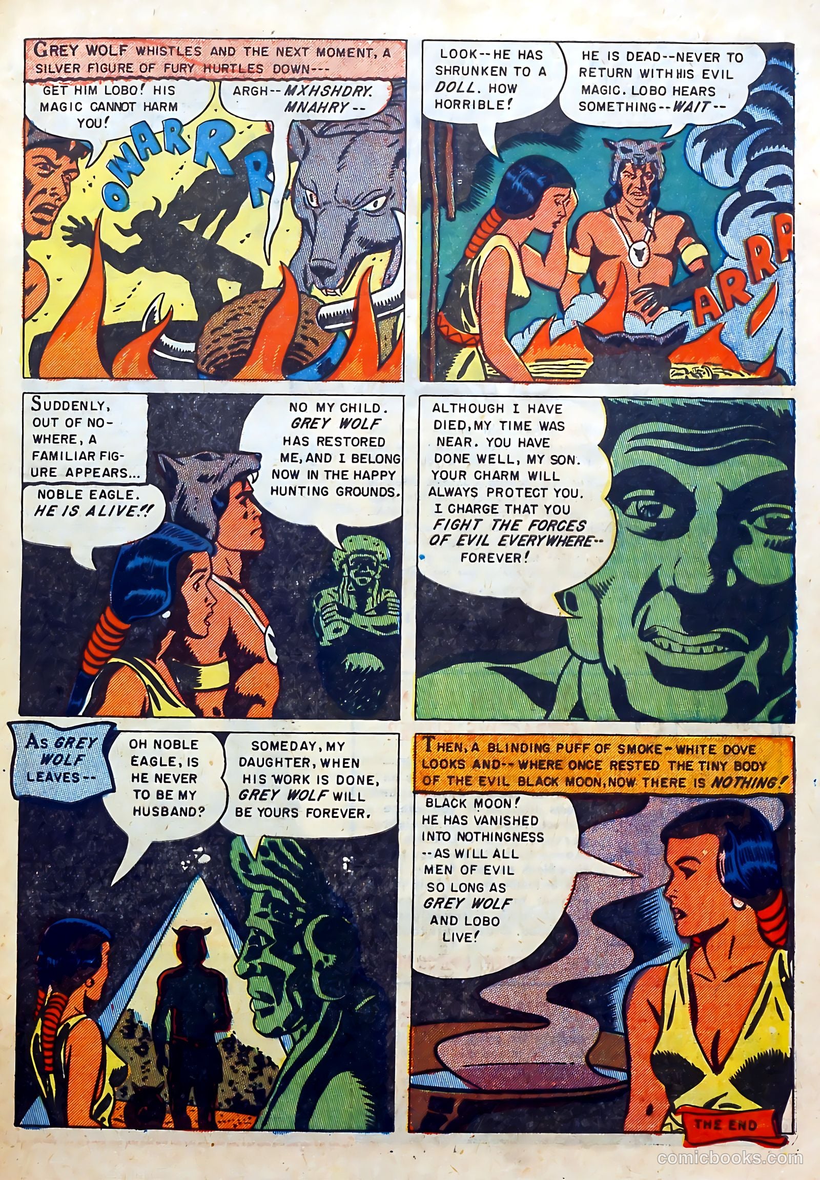 Buffalo Bill #7 (1951) — page 33 of 37
