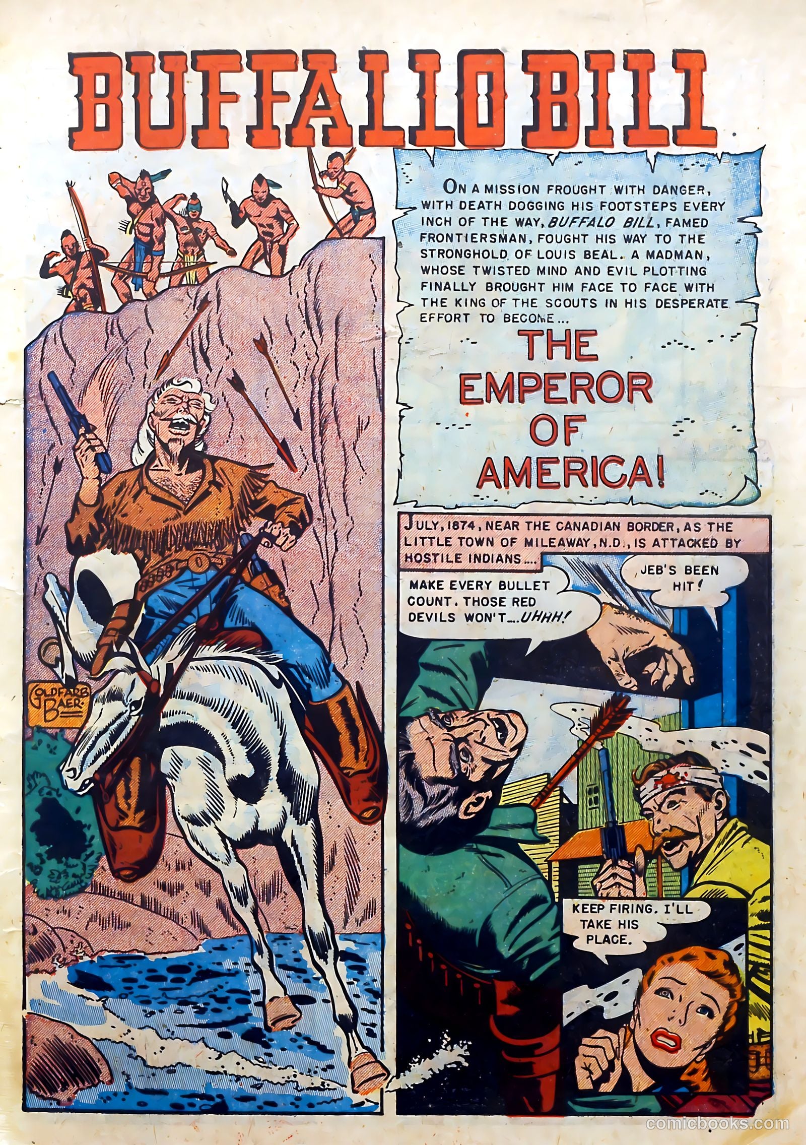 Buffalo Bill #8 (1951) — page 3 of 37