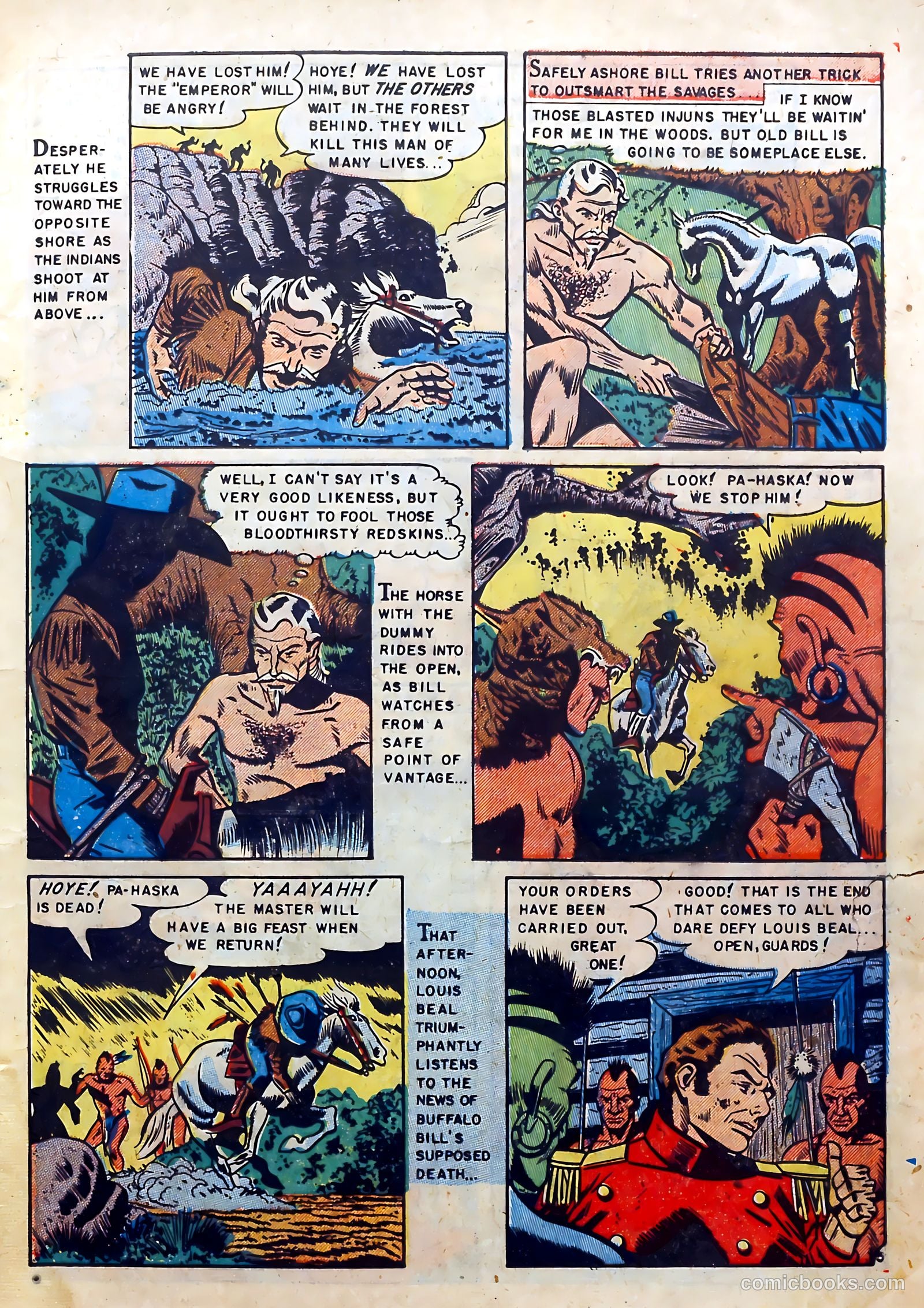 Buffalo Bill #8 (1951) — page 7 of 37