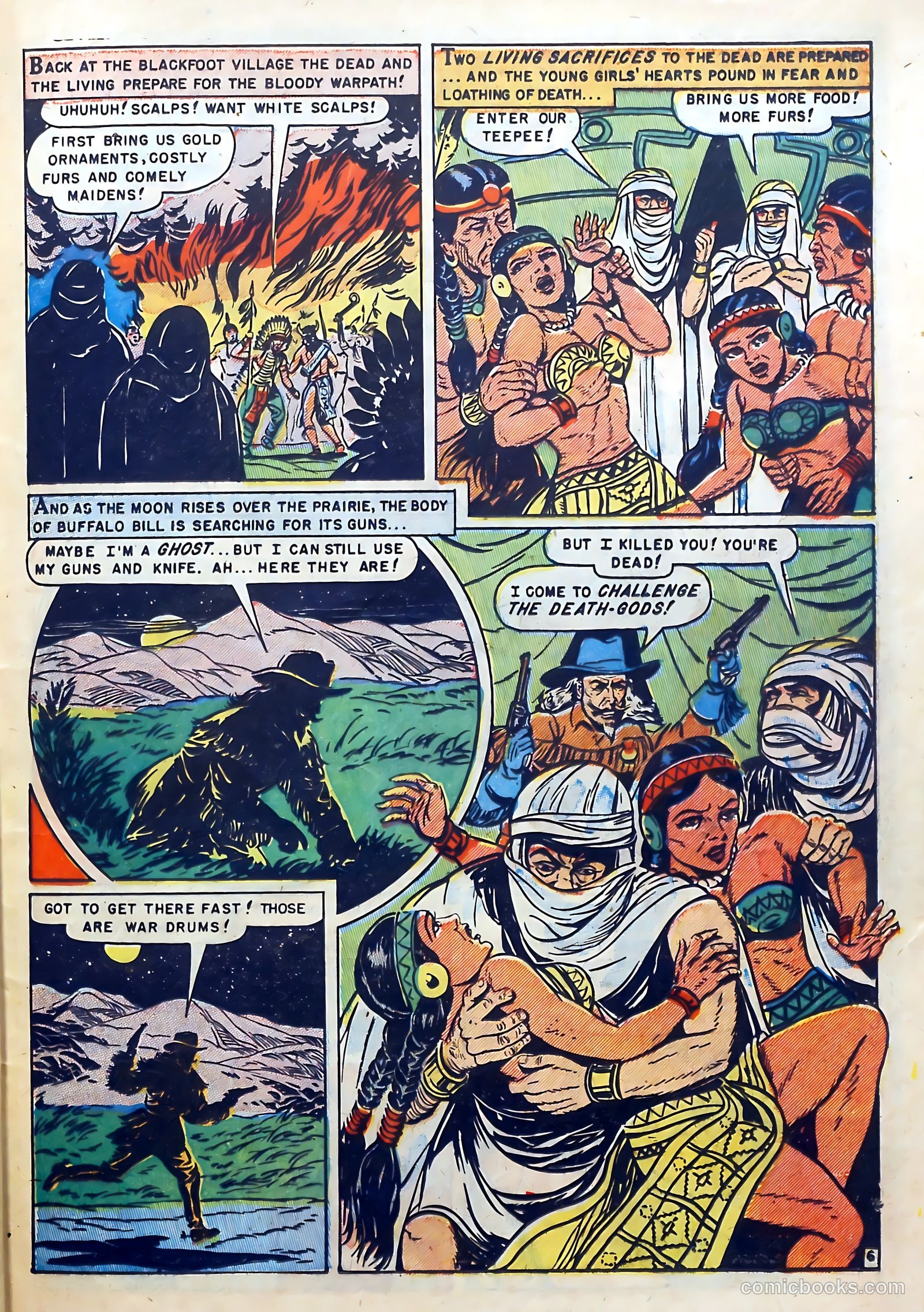 Buffalo Bill #8 (1951) — page 25 of 37