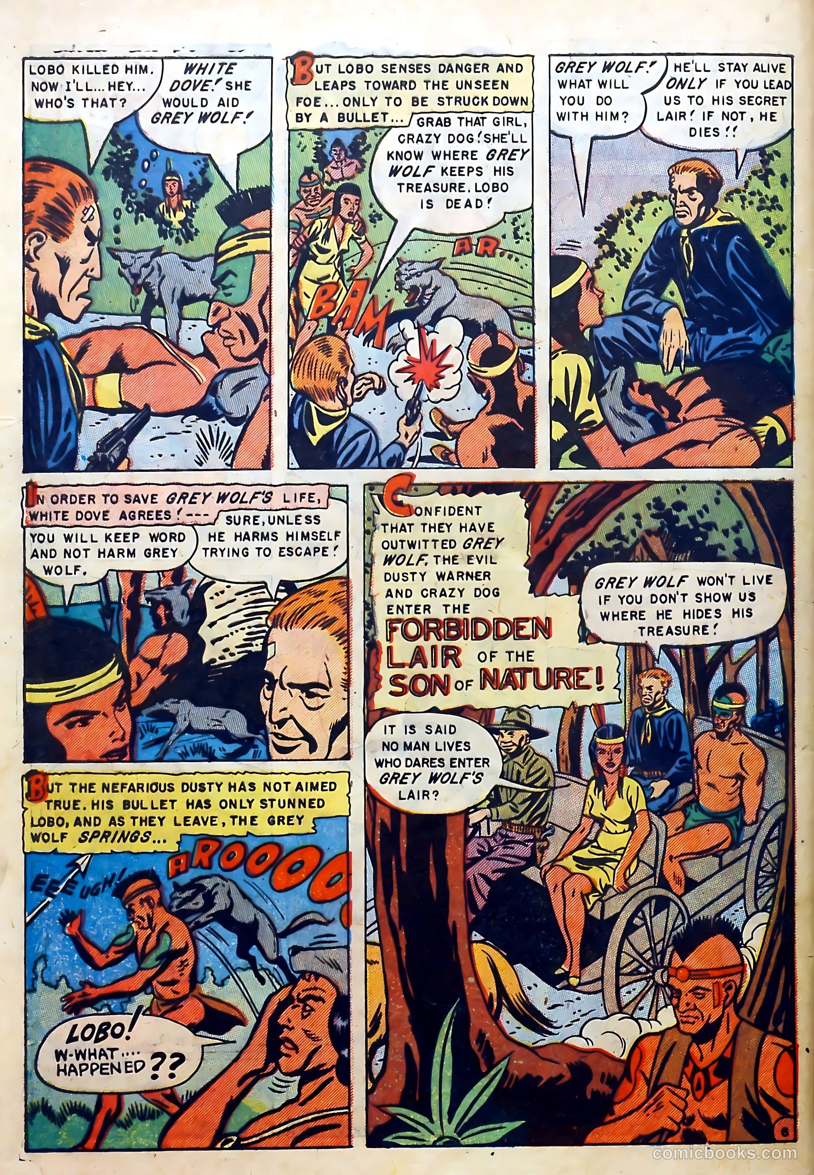 Buffalo Bill #8 (1951) — page 32 of 37
