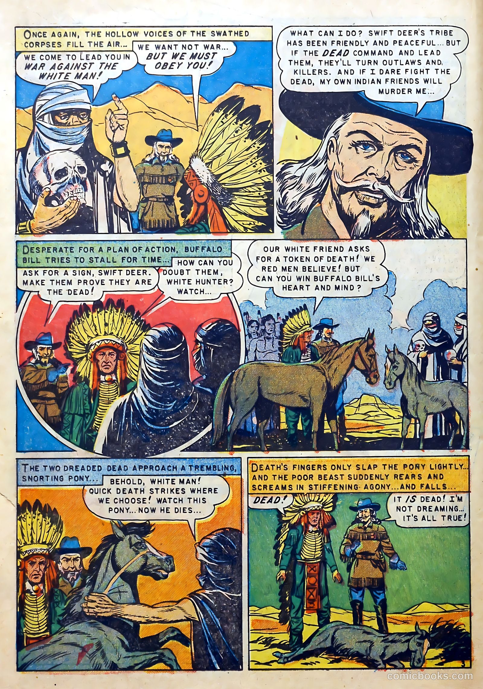 Buffalo Bill #8 (1951) — page 22 of 36