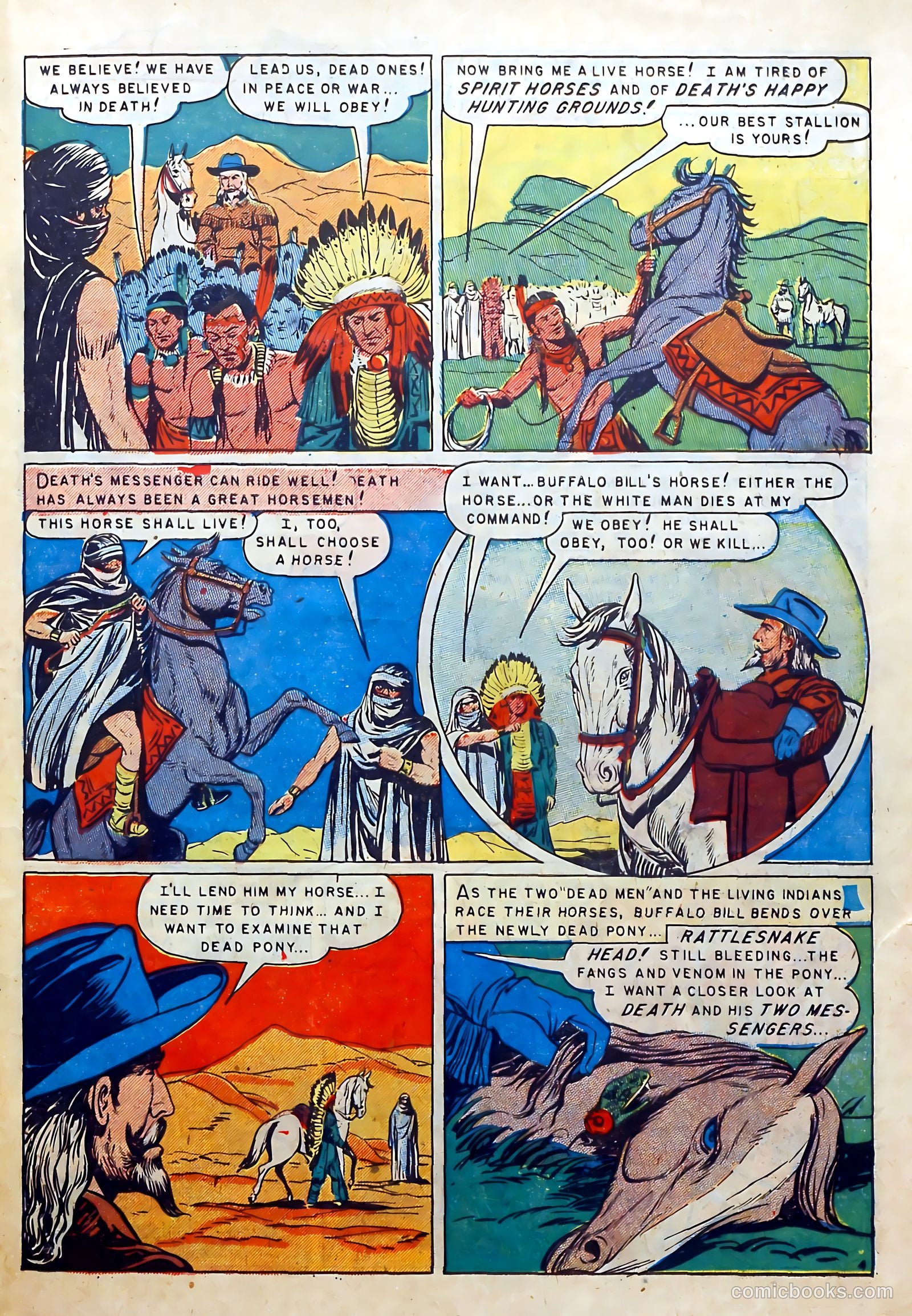 Buffalo Bill #8 (1951) — page 23 of 36