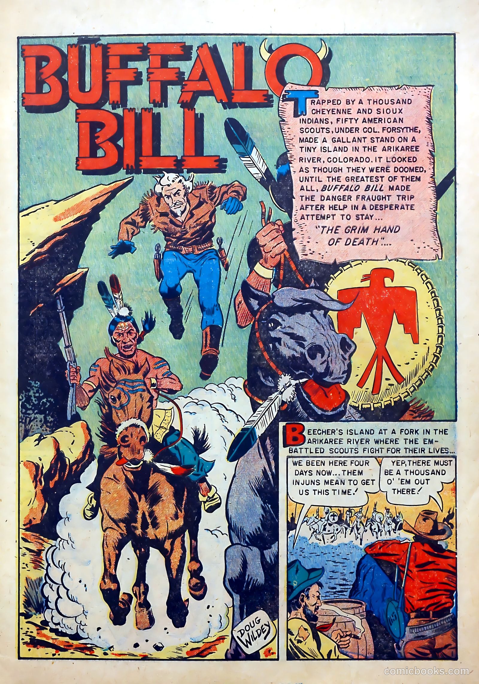 Buffalo Bill #9 (1951) — page 3 of 36