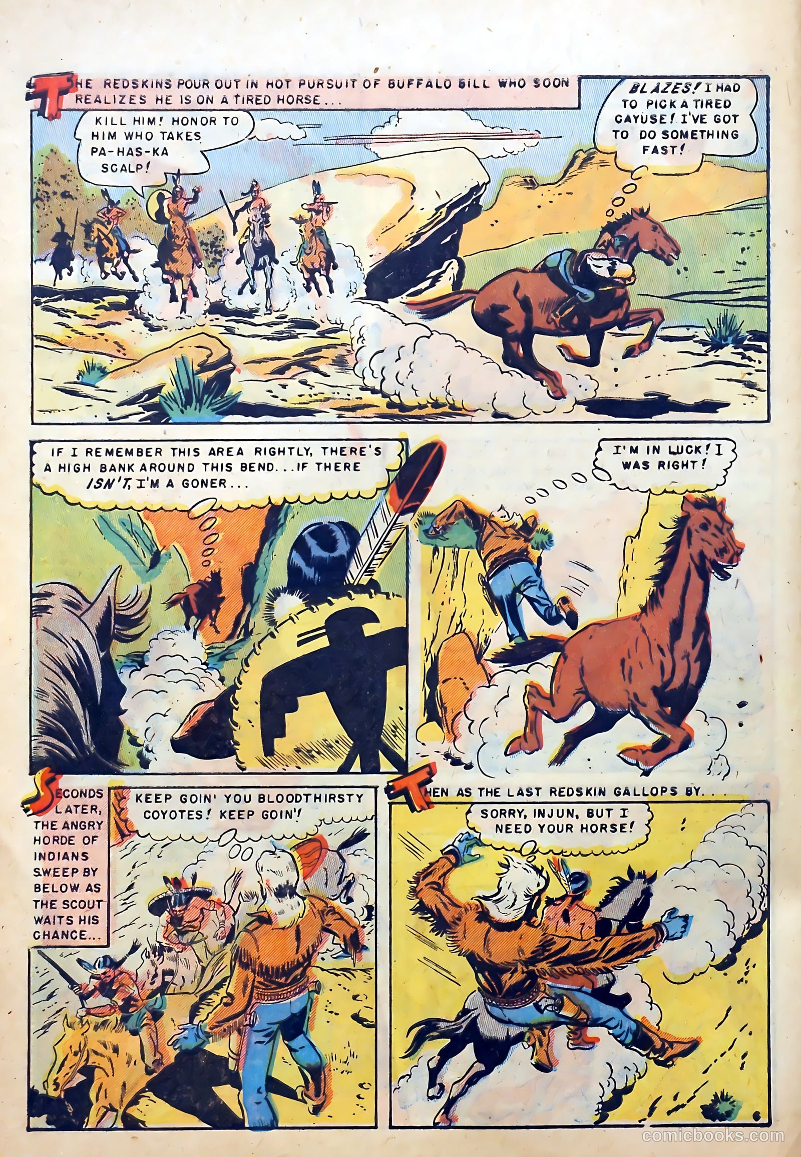 Buffalo Bill #9 (1951) — page 8 of 36