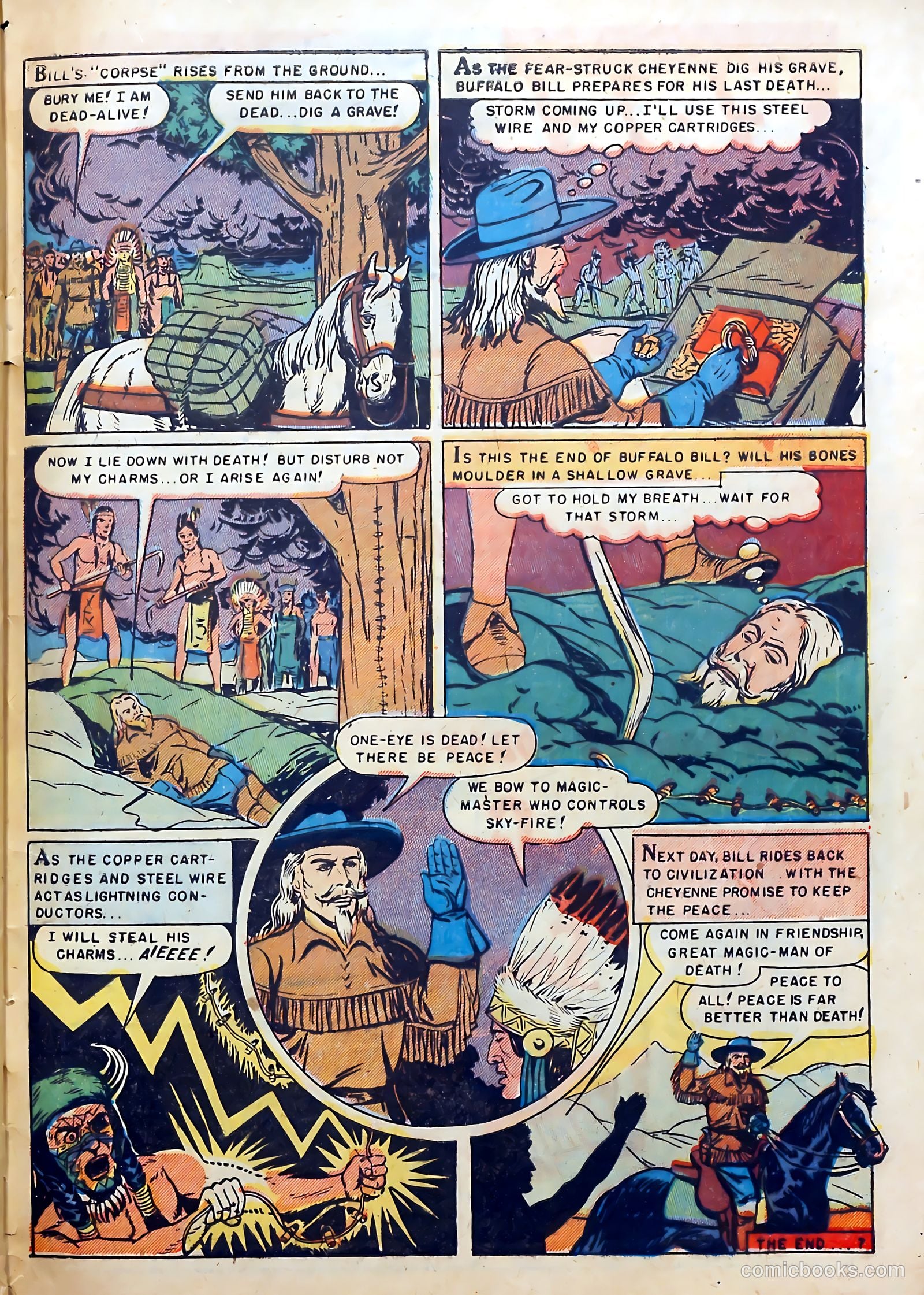 Buffalo Bill #9 (1951) — page 33 of 36