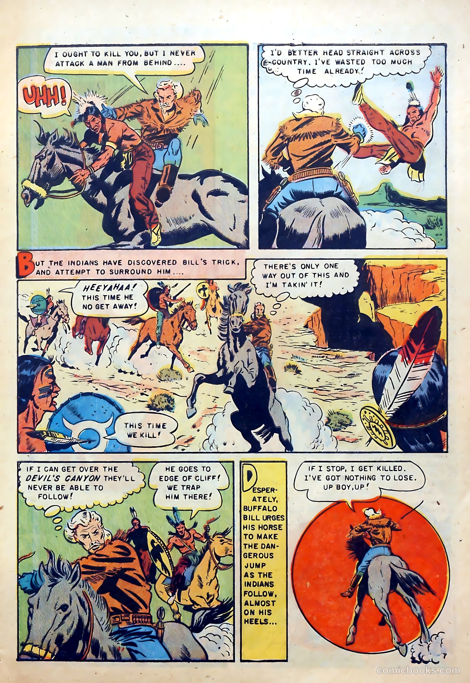 Buffalo Bill #9 (1951) — page 9 of 37