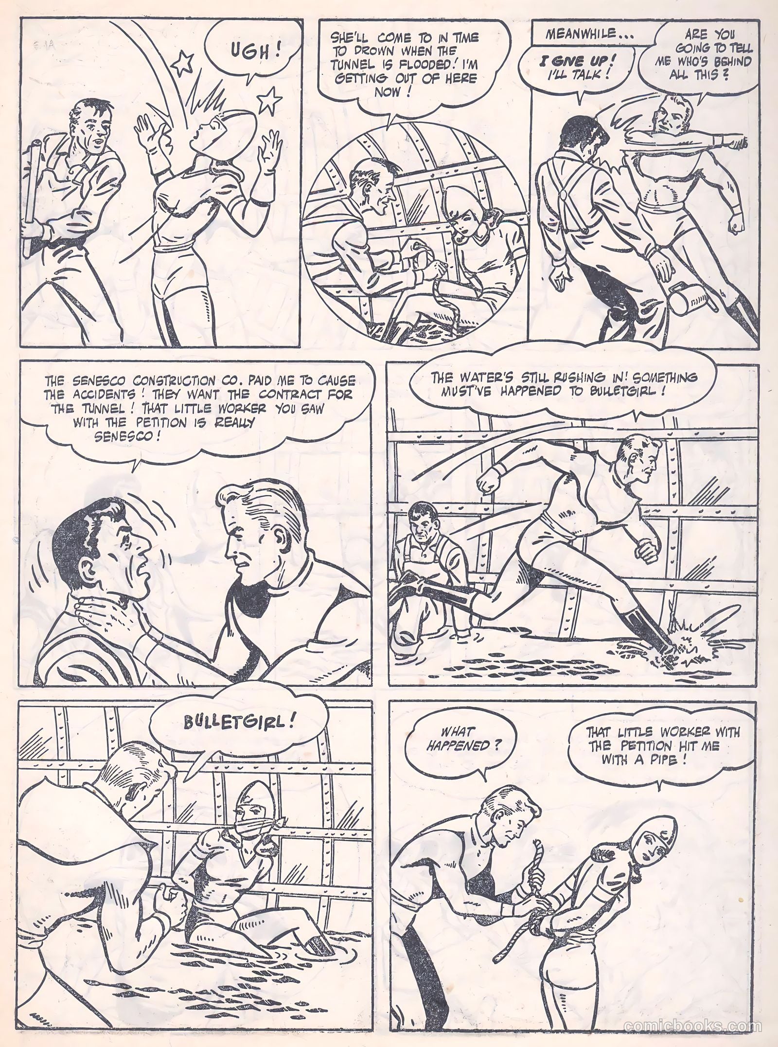 Bulletman #10 (1951) — page 7 of 24