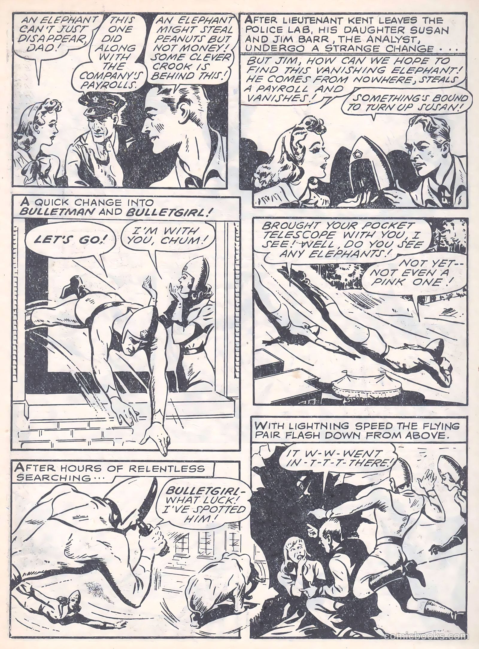Bulletman #10 (1951) — page 13 of 24