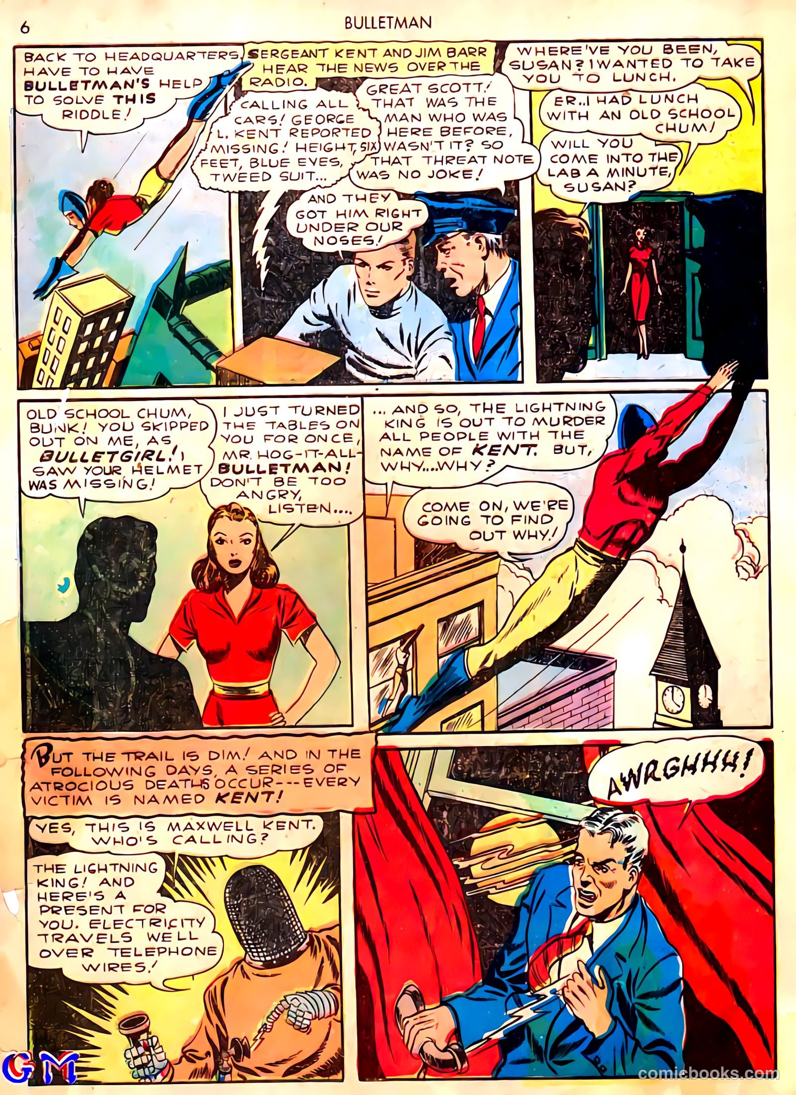 Bulletman #3 (1941) — page 9