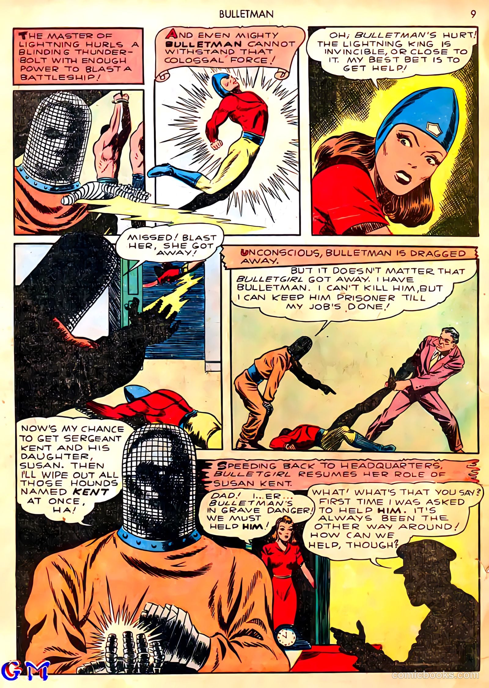 Bulletman #3 (1941) — page 12