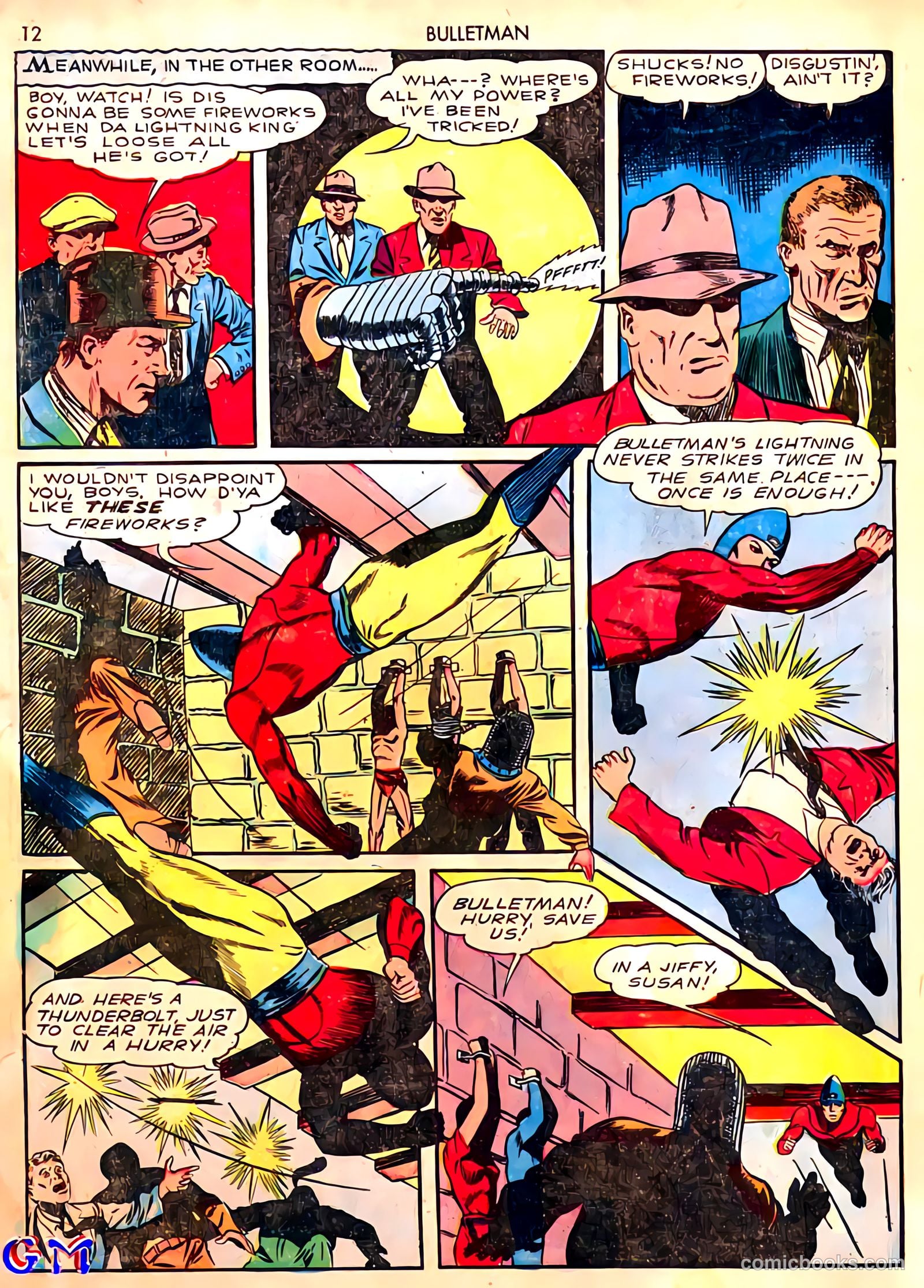 Bulletman #3 (1941) — page 15