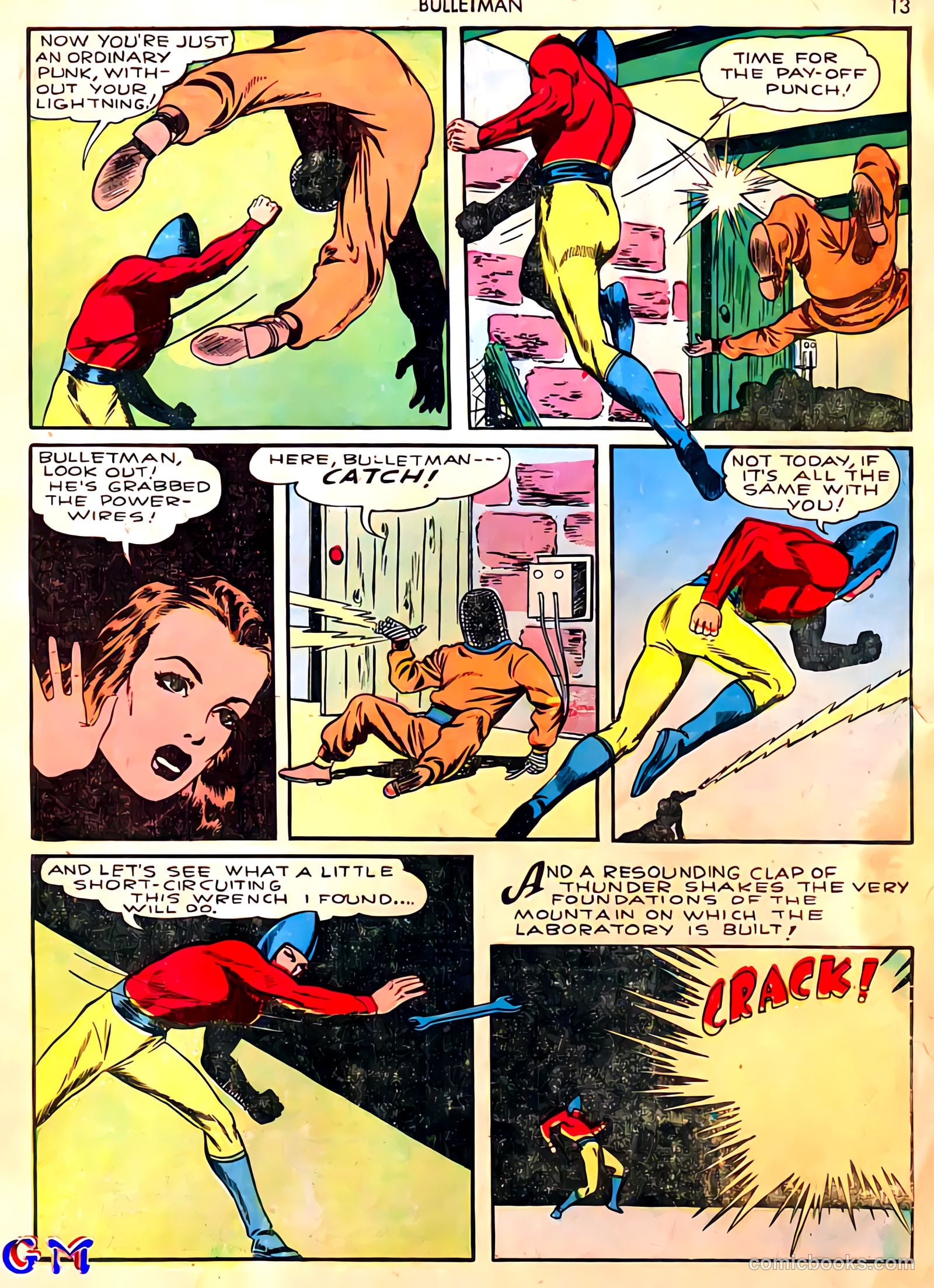 Bulletman #3 (1941) — page 16