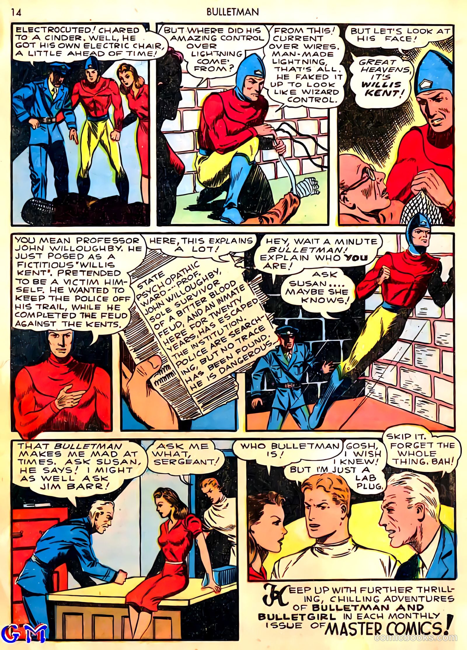 Bulletman #3 (1941) — page 17