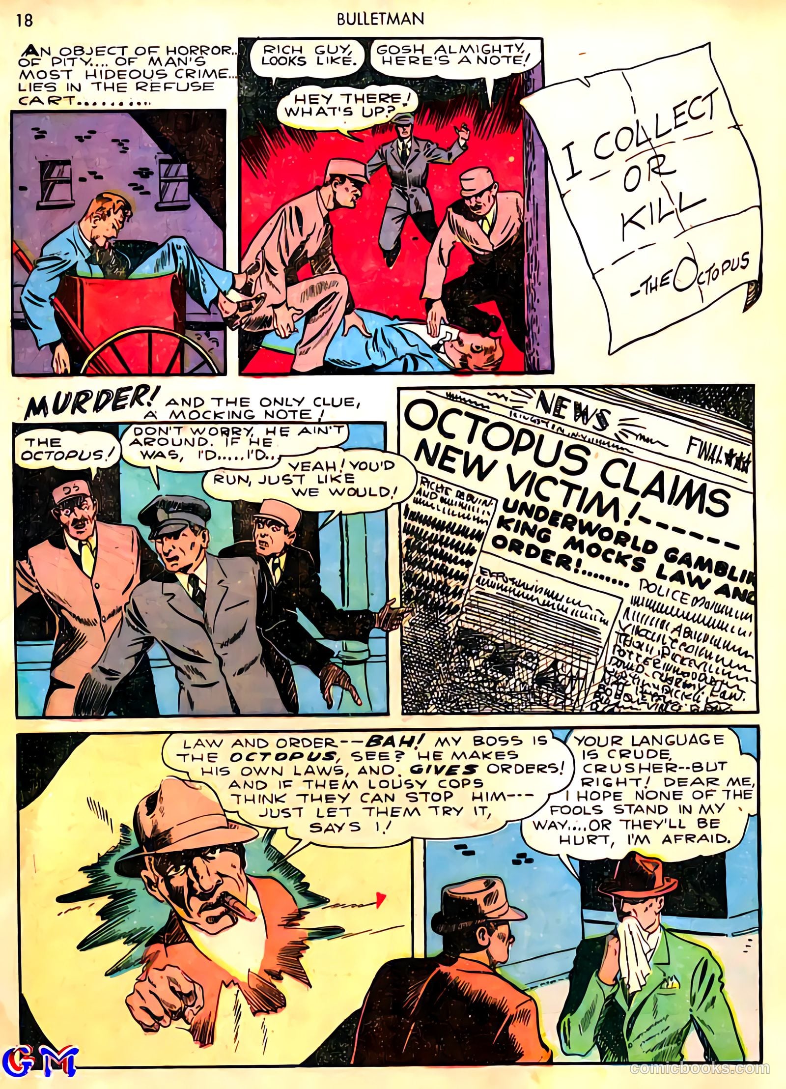 Bulletman #3 (1941) — page 21