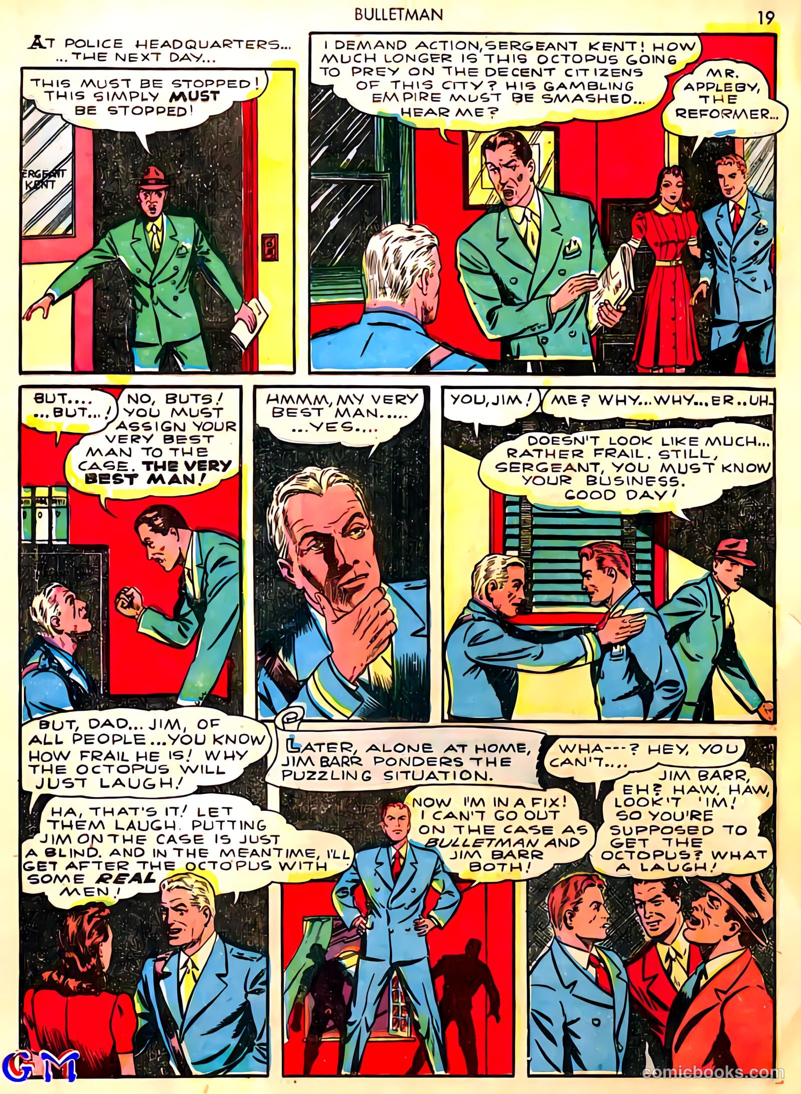 Bulletman #3 (1941) — page 22