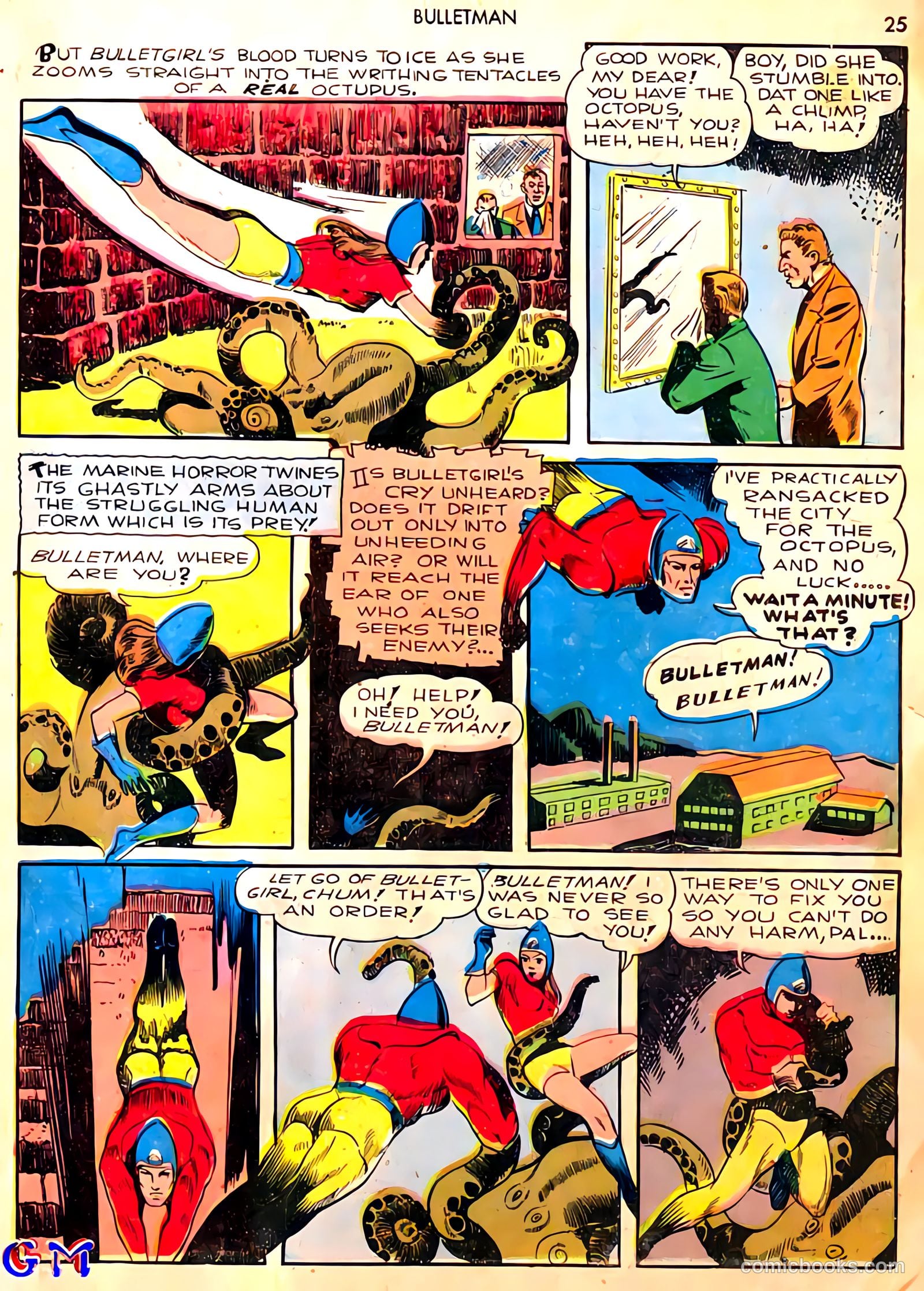 Bulletman #3 (1941) — page 28