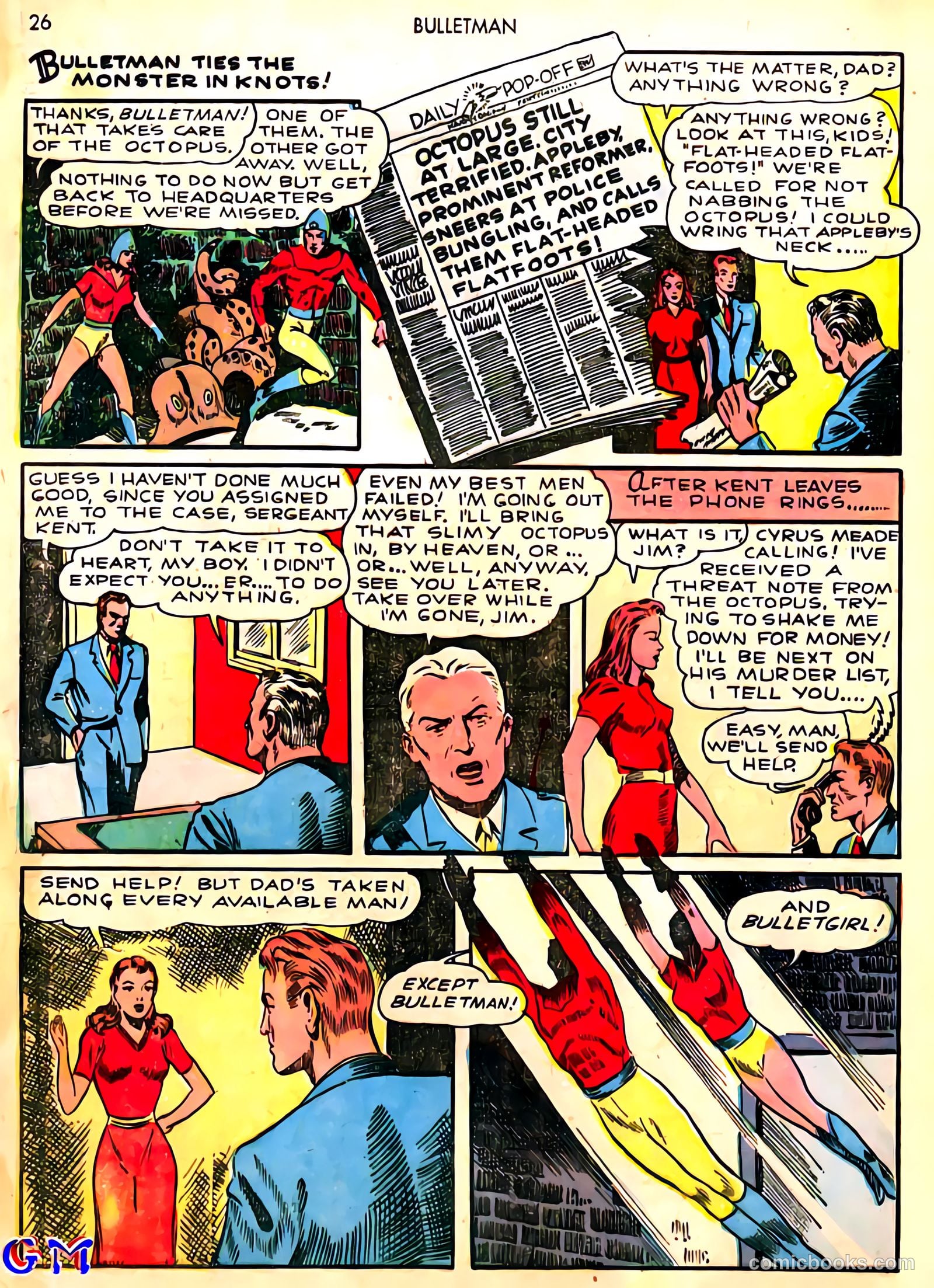 Bulletman #3 (1941) — page 29