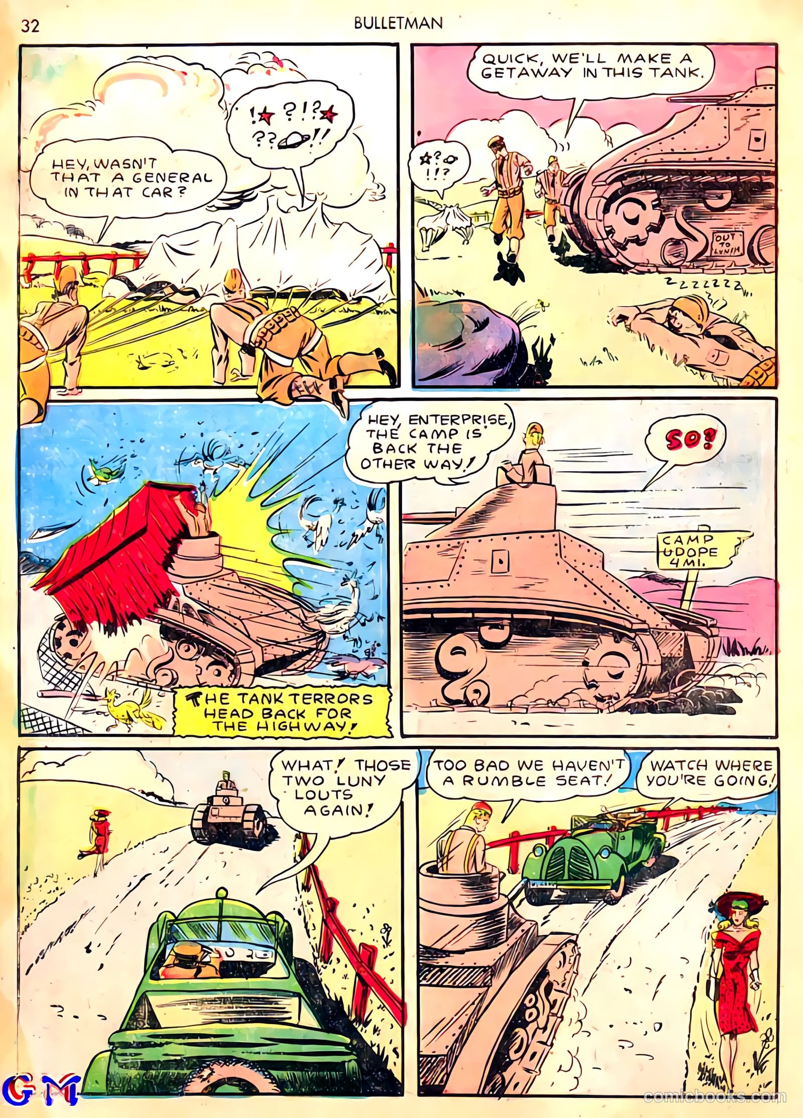 Bulletman #3 (1941) — page 35