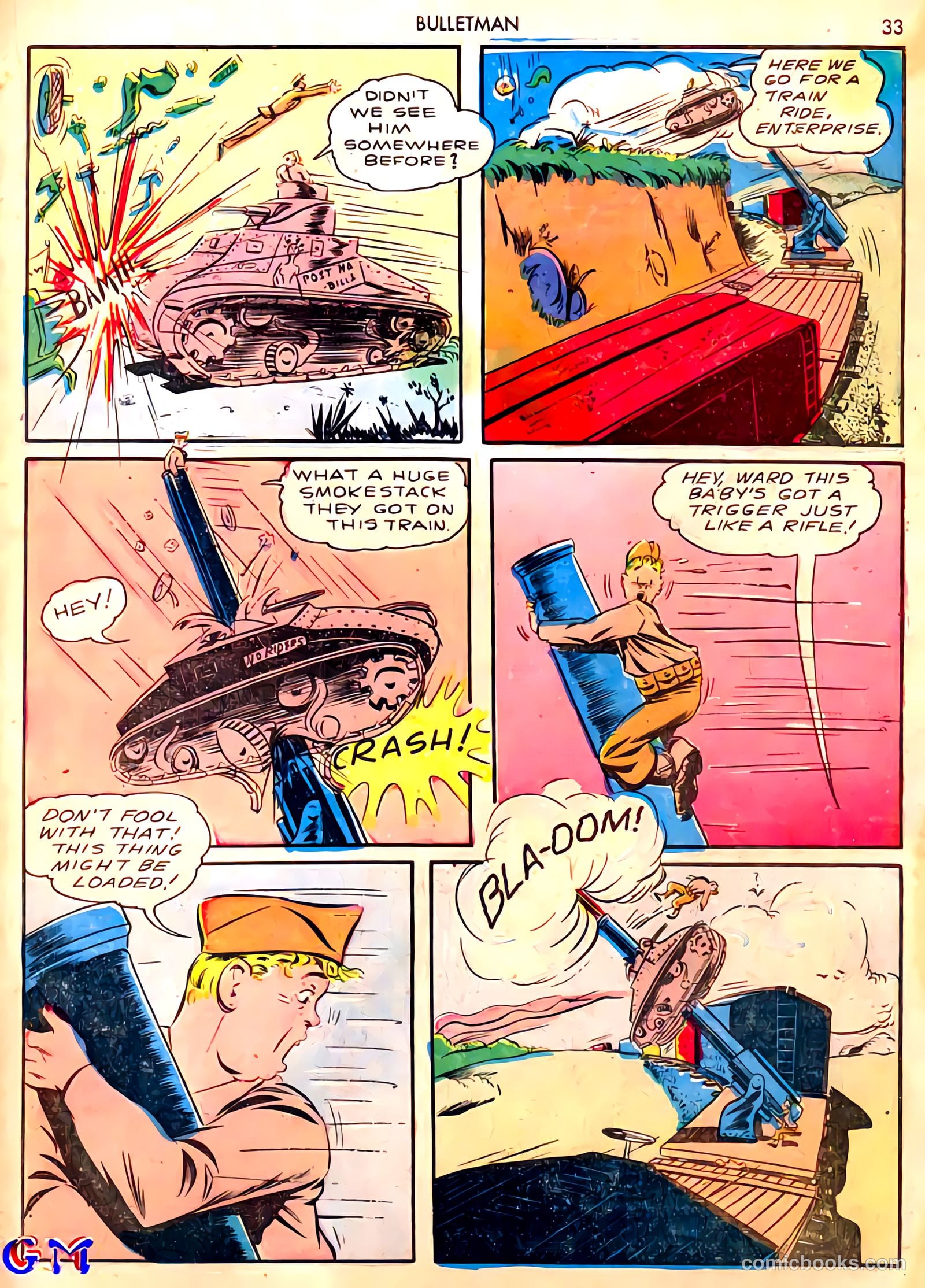 Bulletman #3 (1941) — page 36