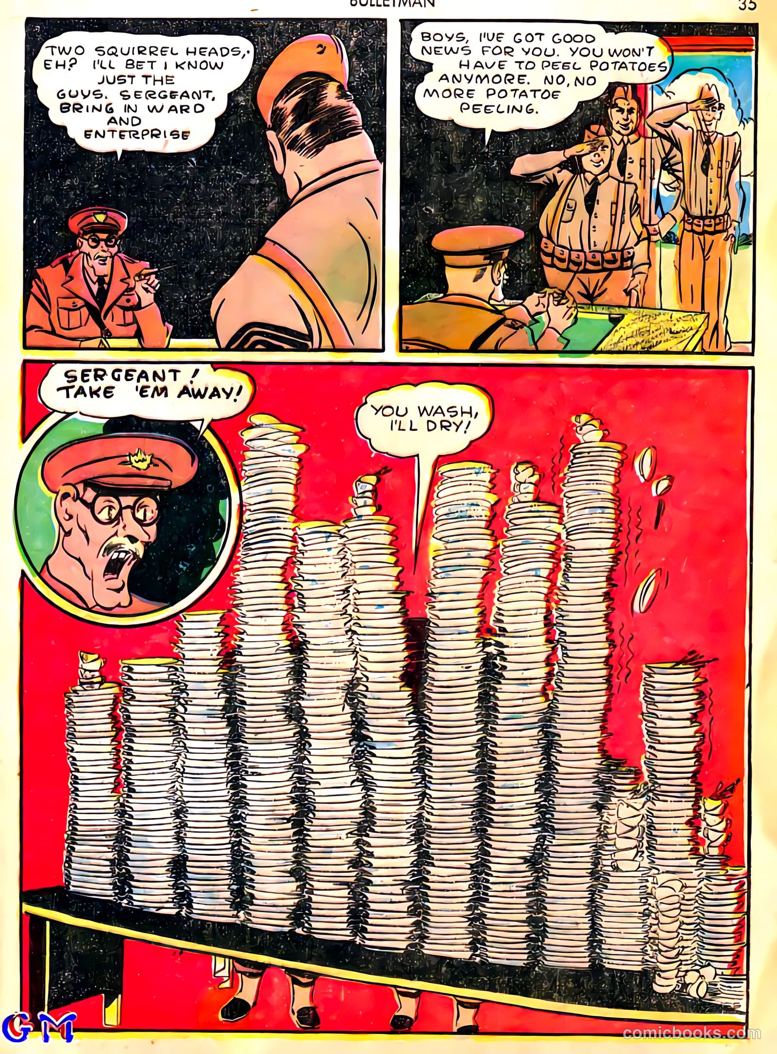 Bulletman #3 (1941) — page 38