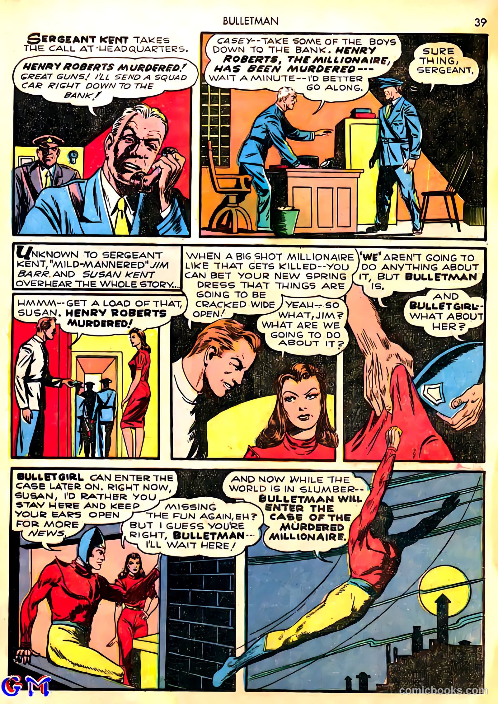 Bulletman #3 (1941) — page 42