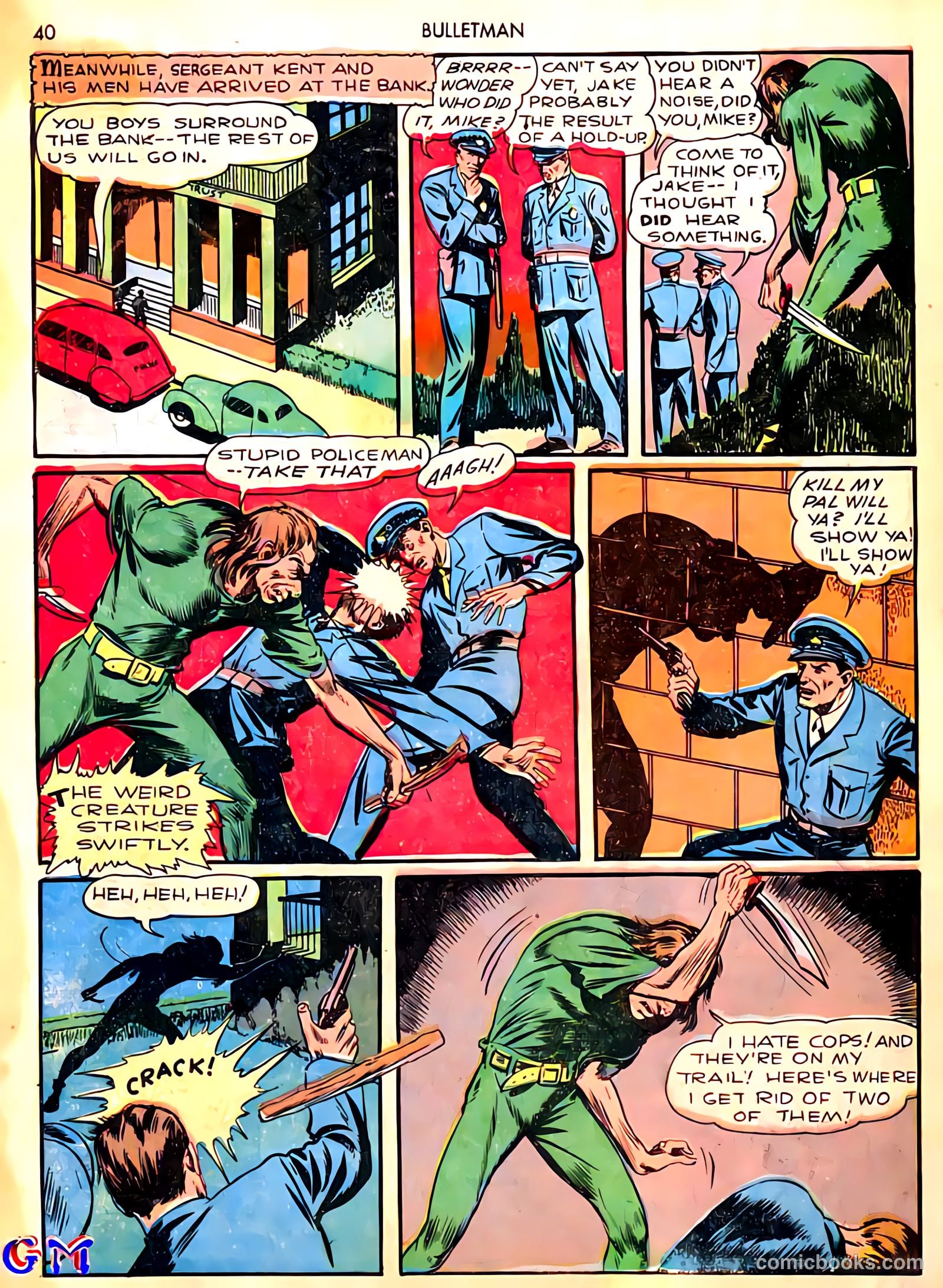 Bulletman #3 (1941) — page 43