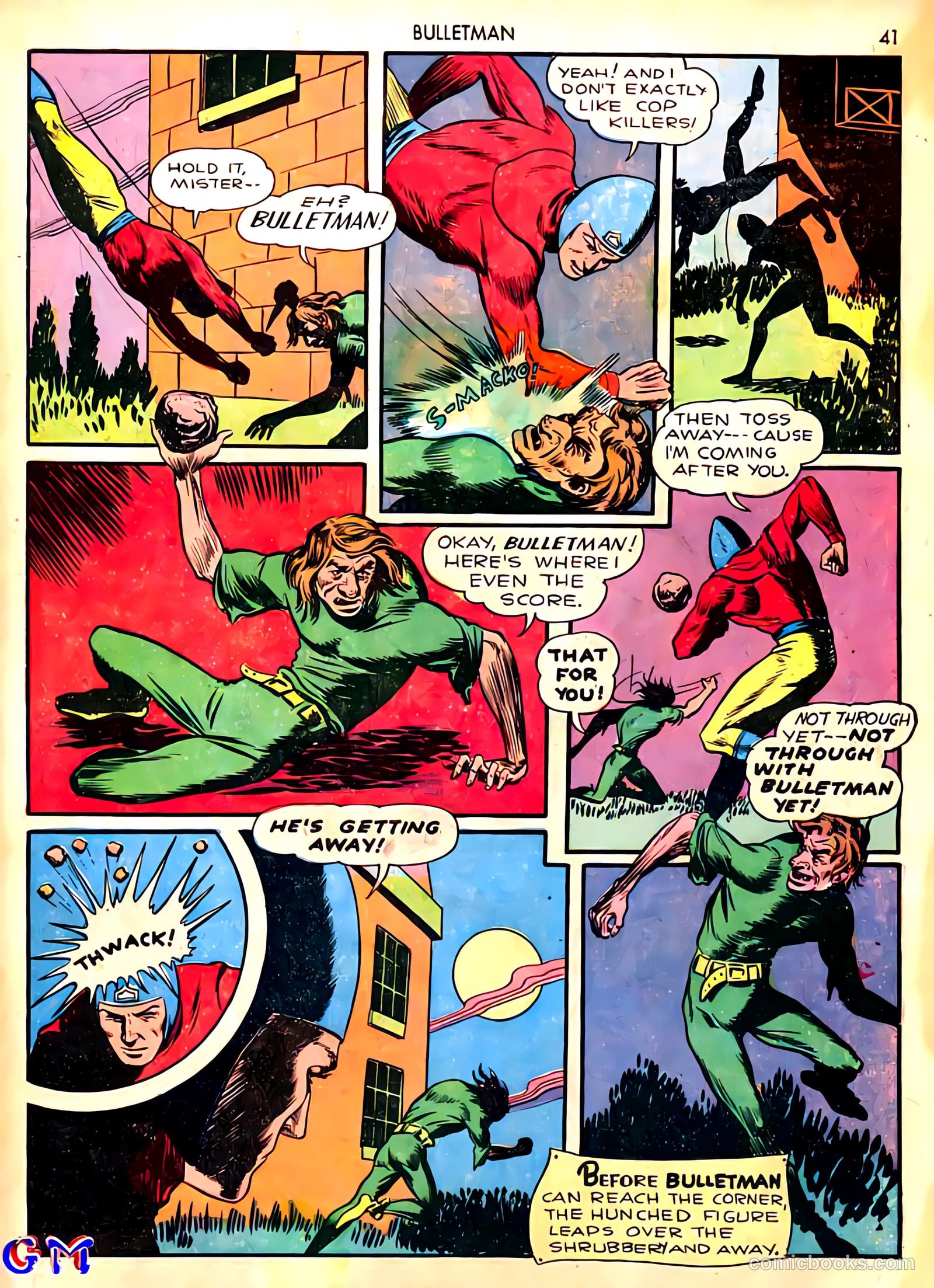 Bulletman #3 (1941) — page 44