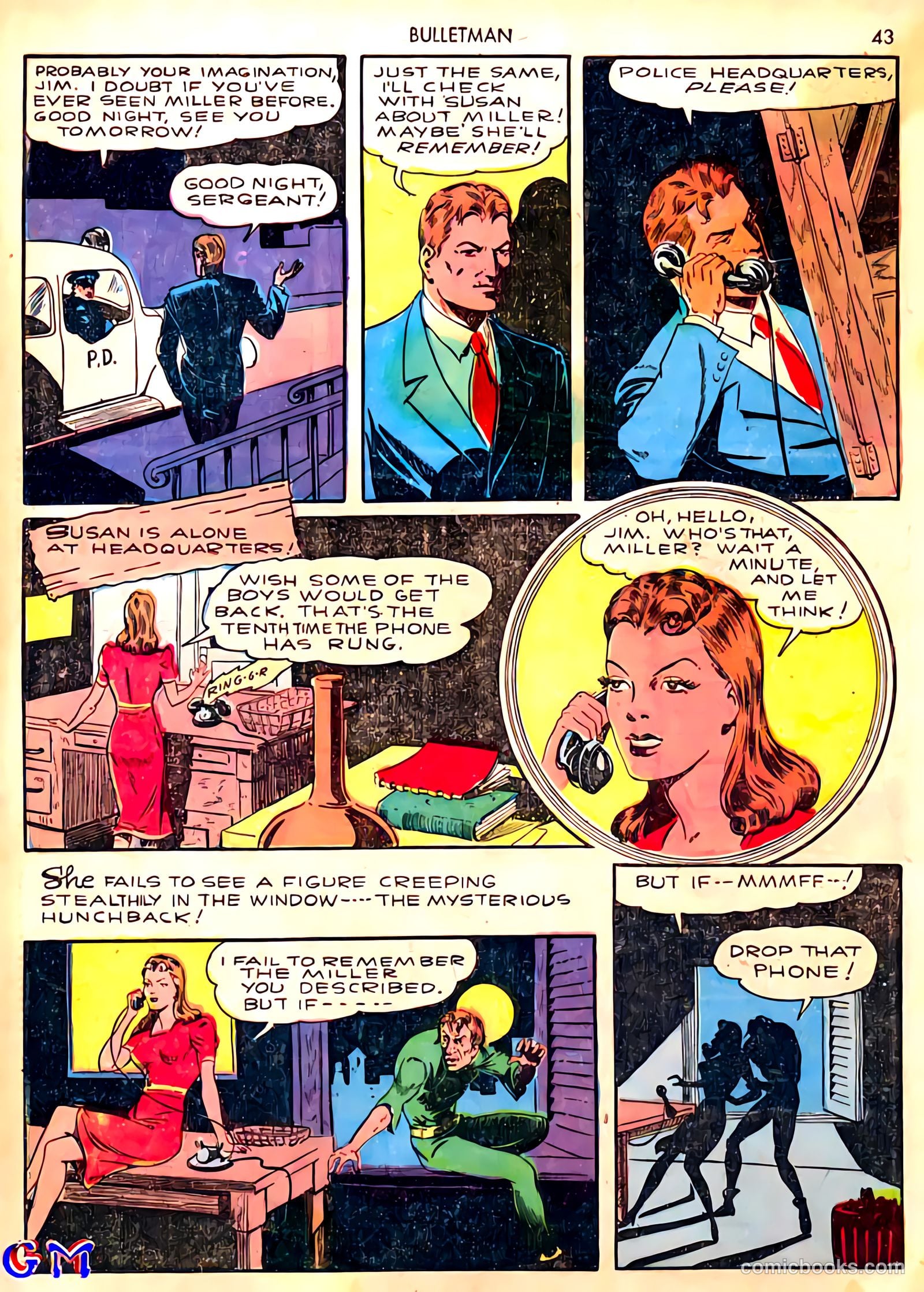 Bulletman #3 (1941) — page 46