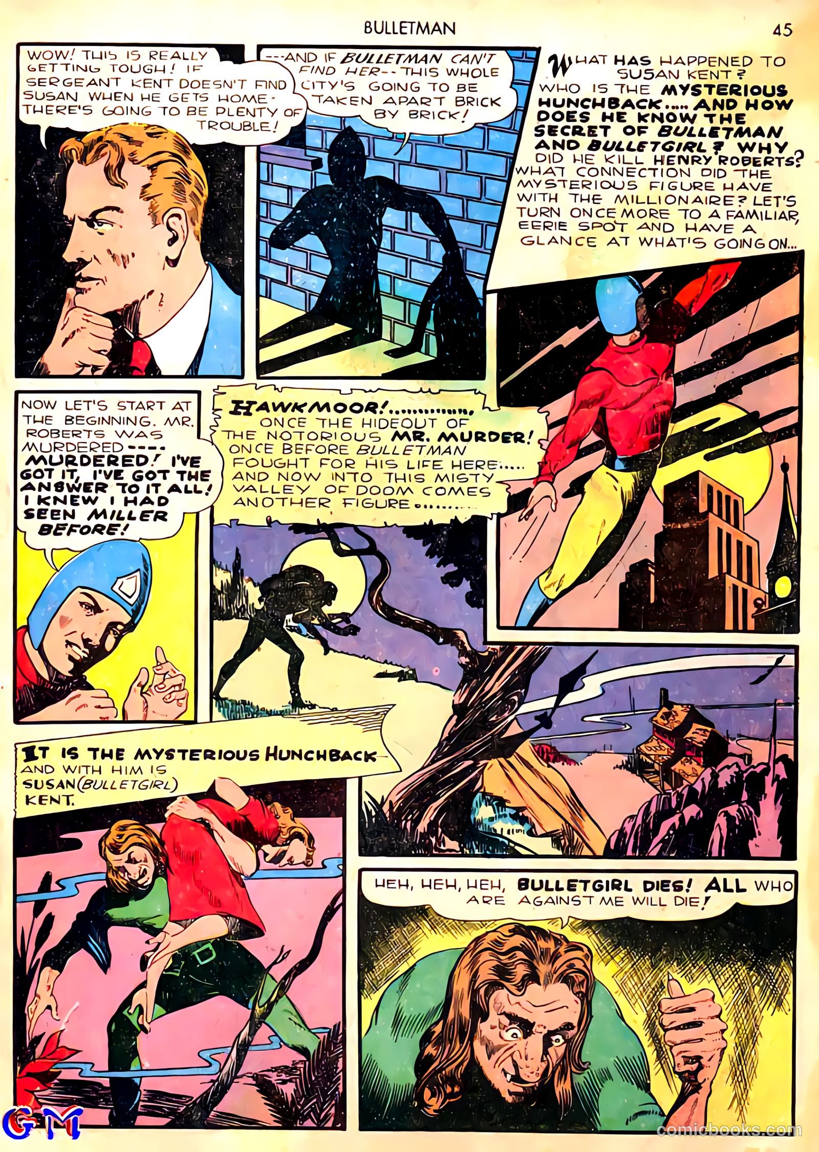 Bulletman #3 (1941) — page 48