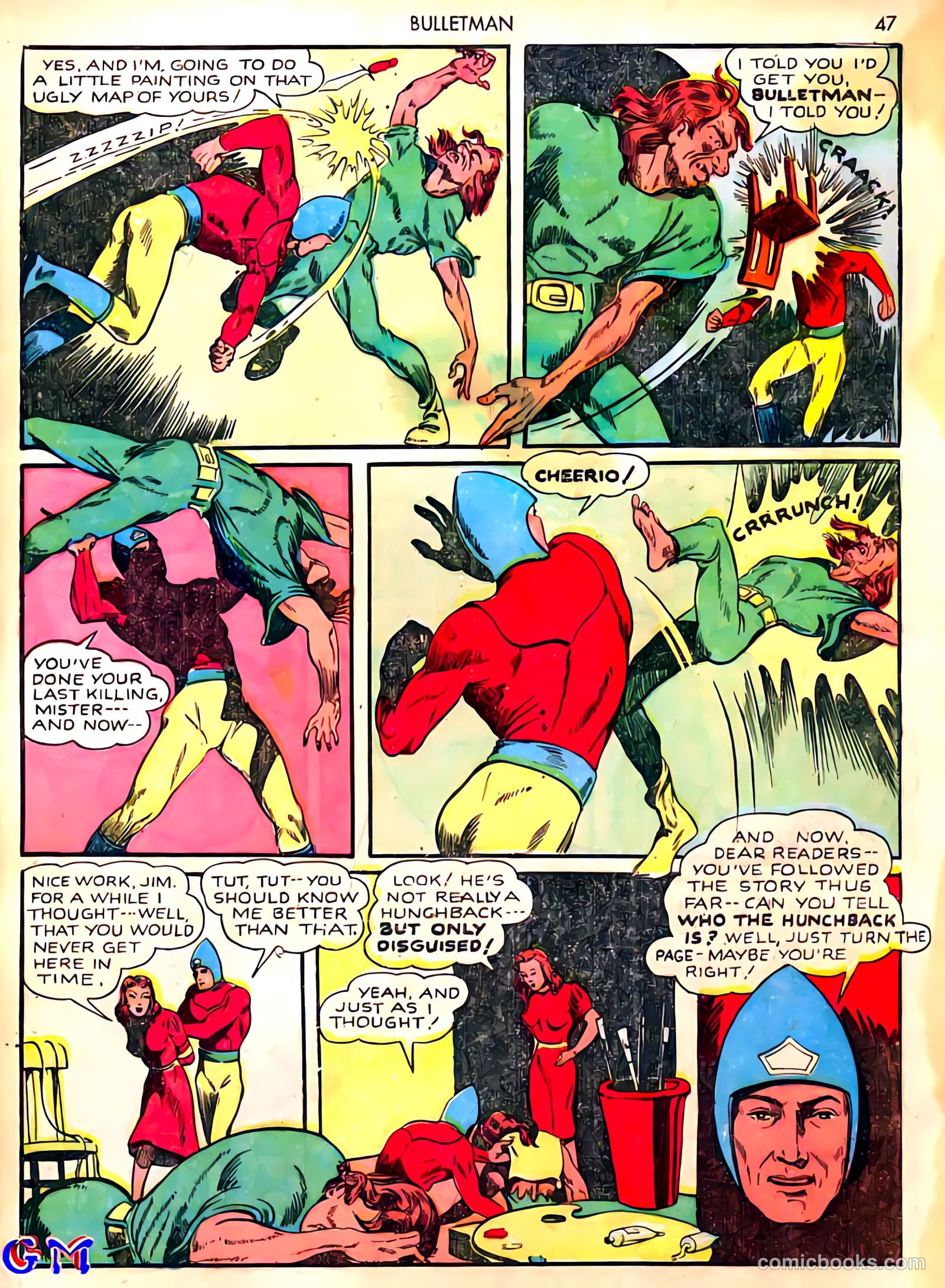 Bulletman #3 (1941) — page 50