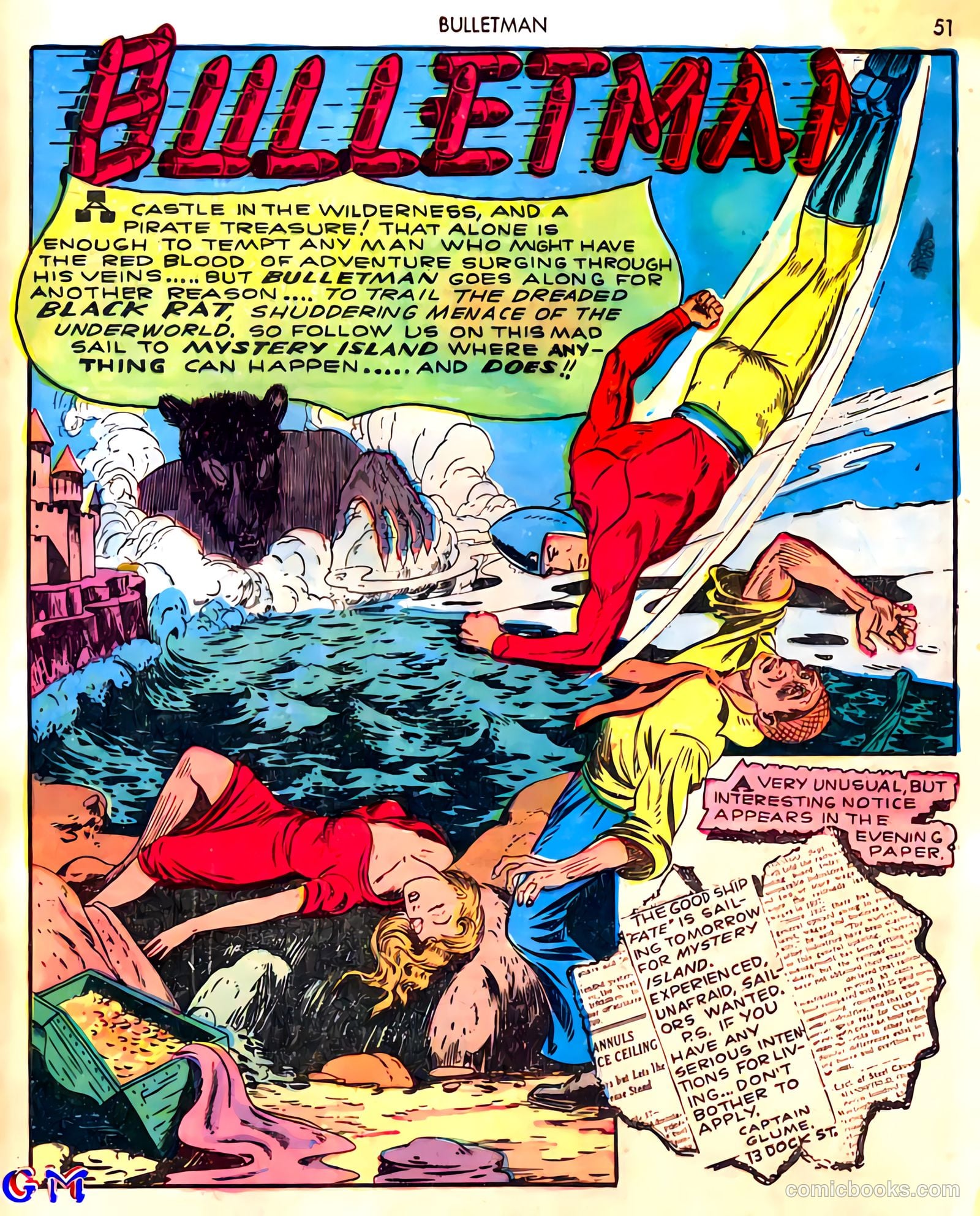 Bulletman #3 (1941) — page 54